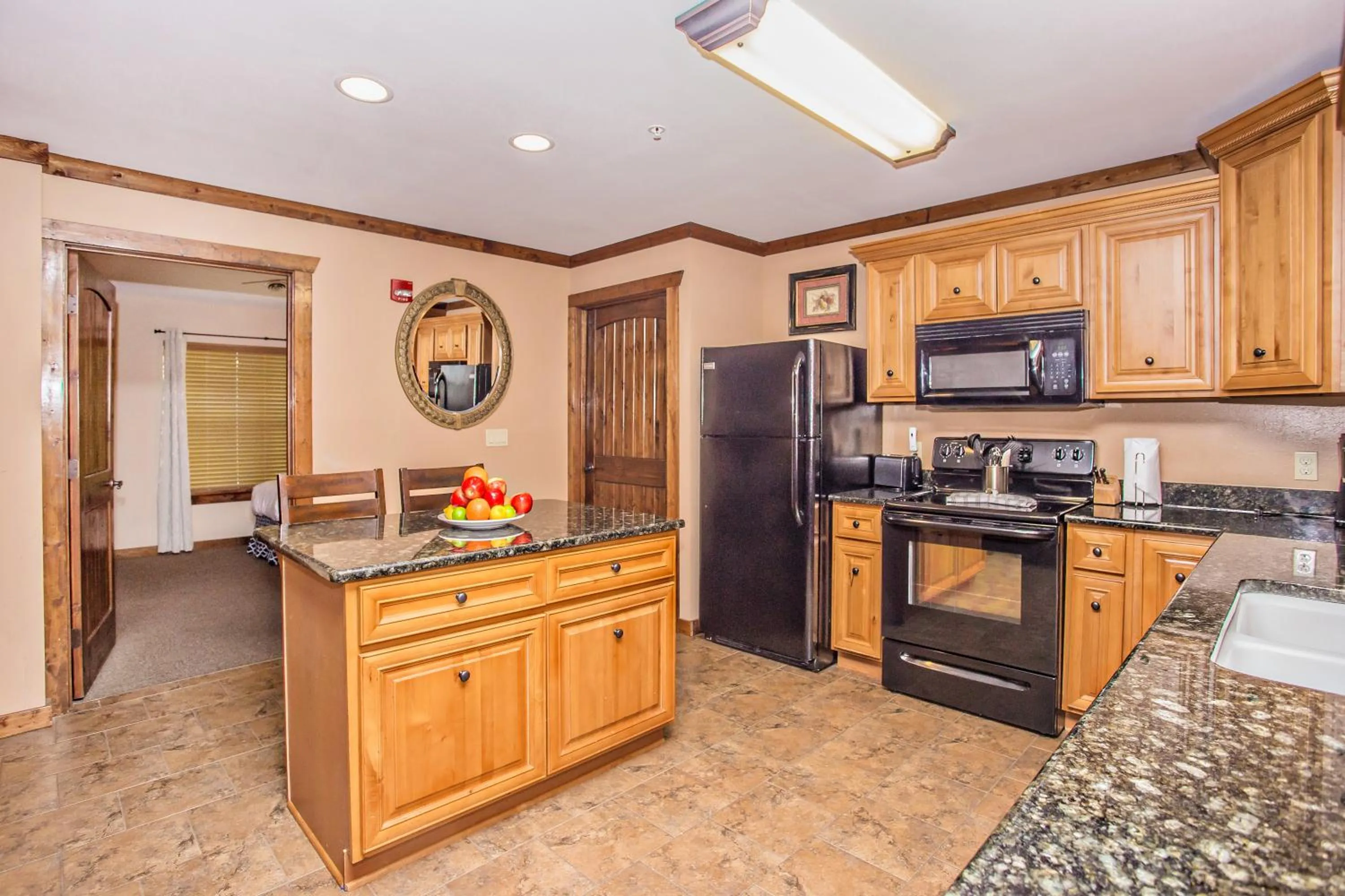 Kitchen or kitchenette in The Lodges of the Great Smoky Mountains