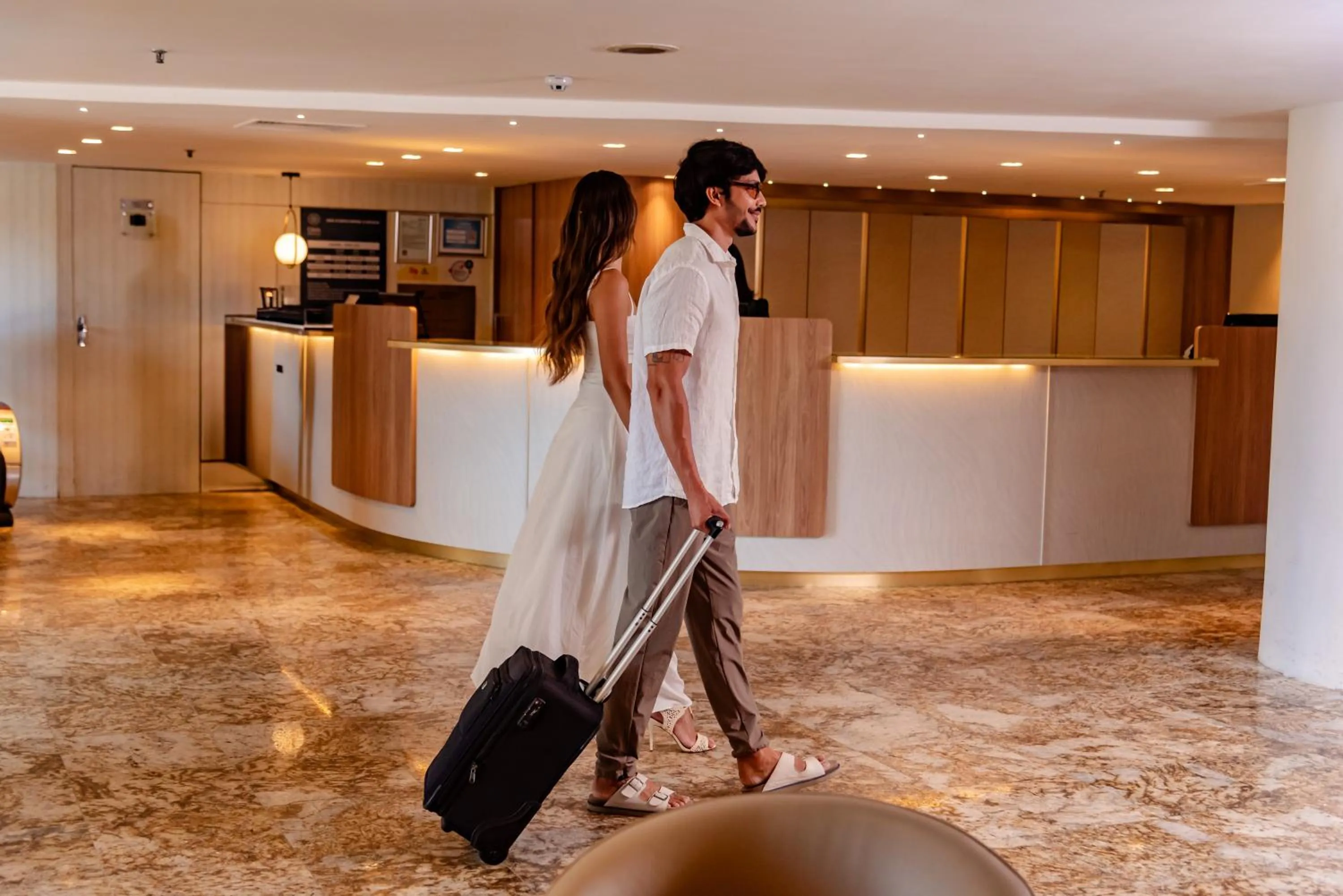 Lobby or reception in Oasis Imperial & Fortaleza