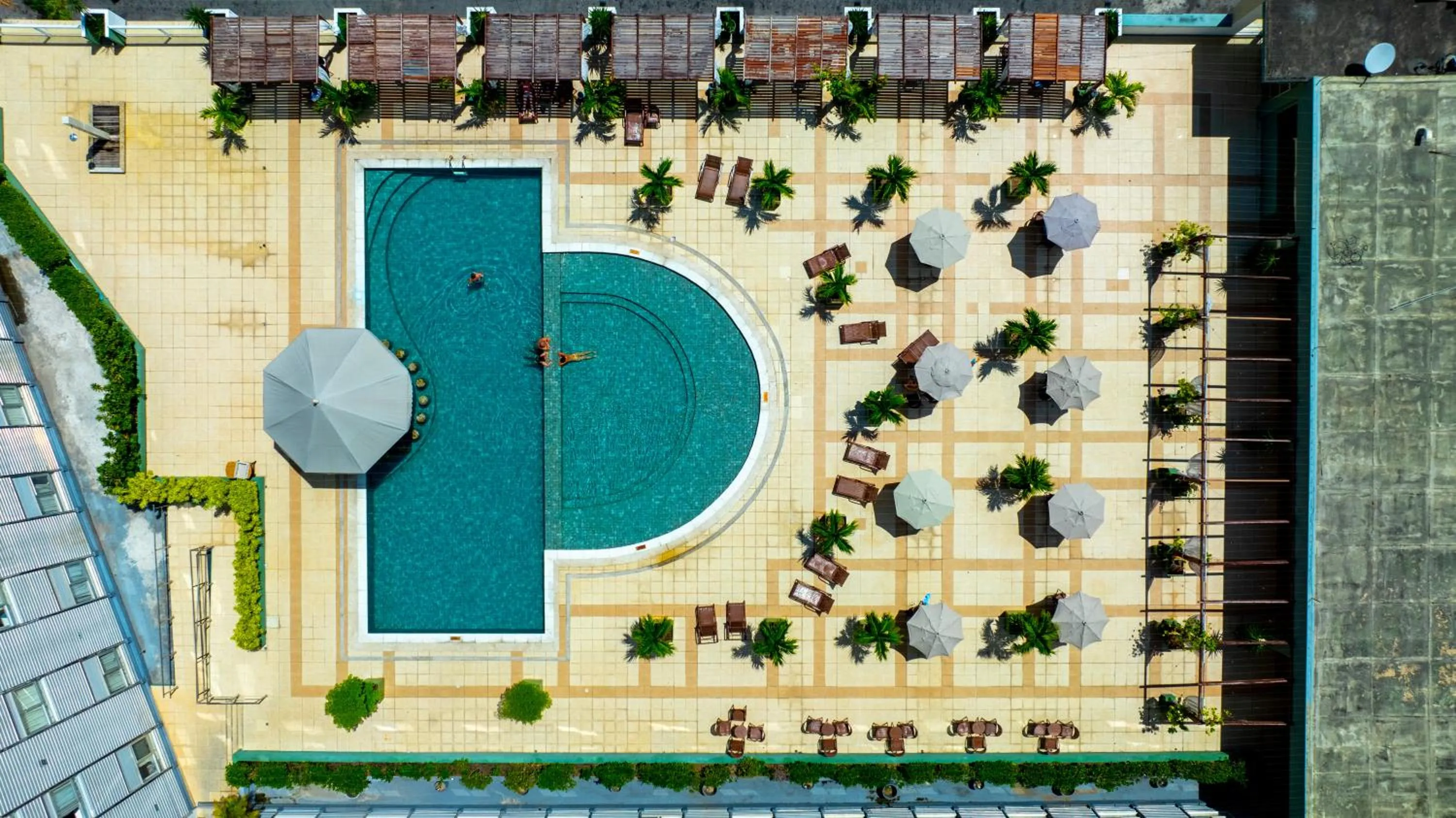Bird's eye view in Oasis Imperial & Fortaleza