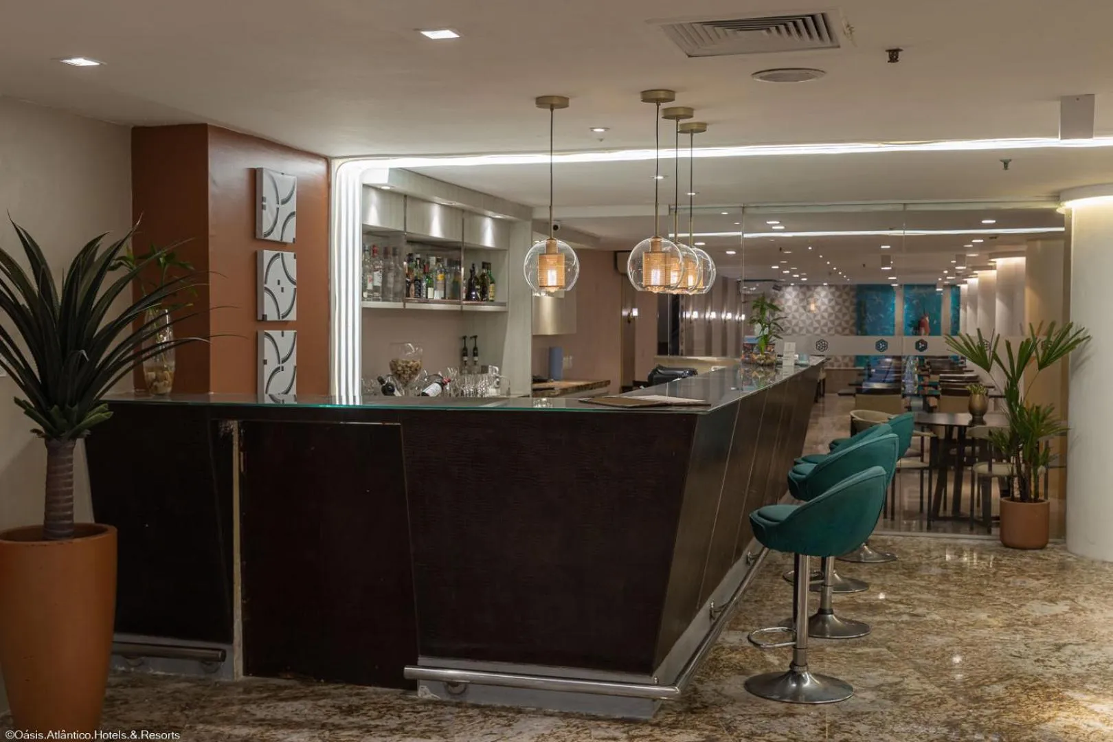 Lounge or bar in Oasis Imperial & Fortaleza