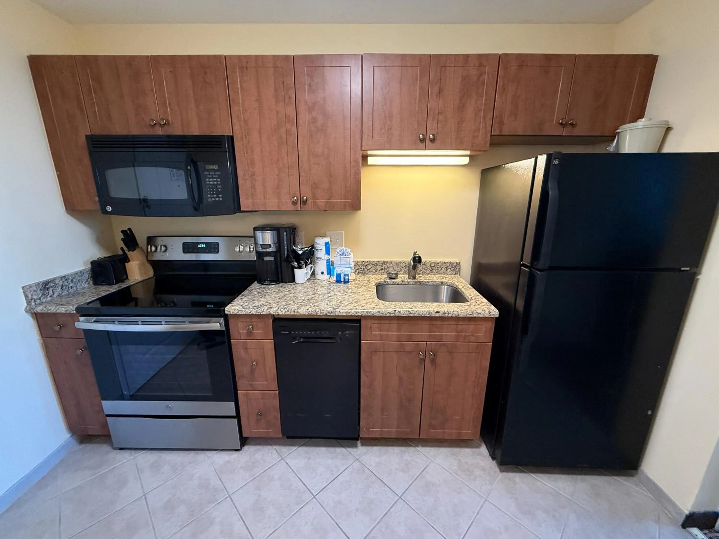 Kitchen or kitchenette in Towers at North Myrtle Beach