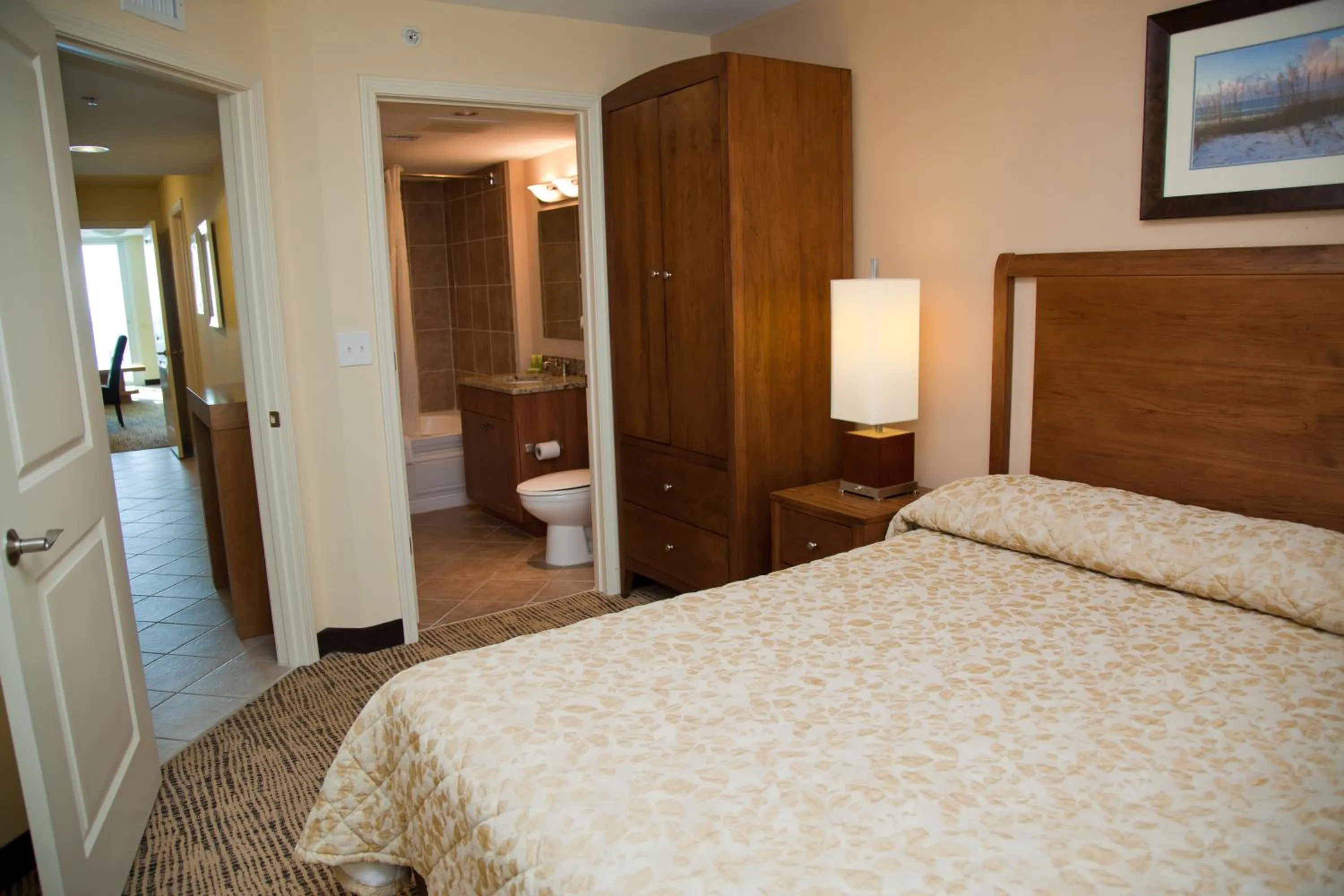 Bedroom, Bed in Towers at North Myrtle Beach