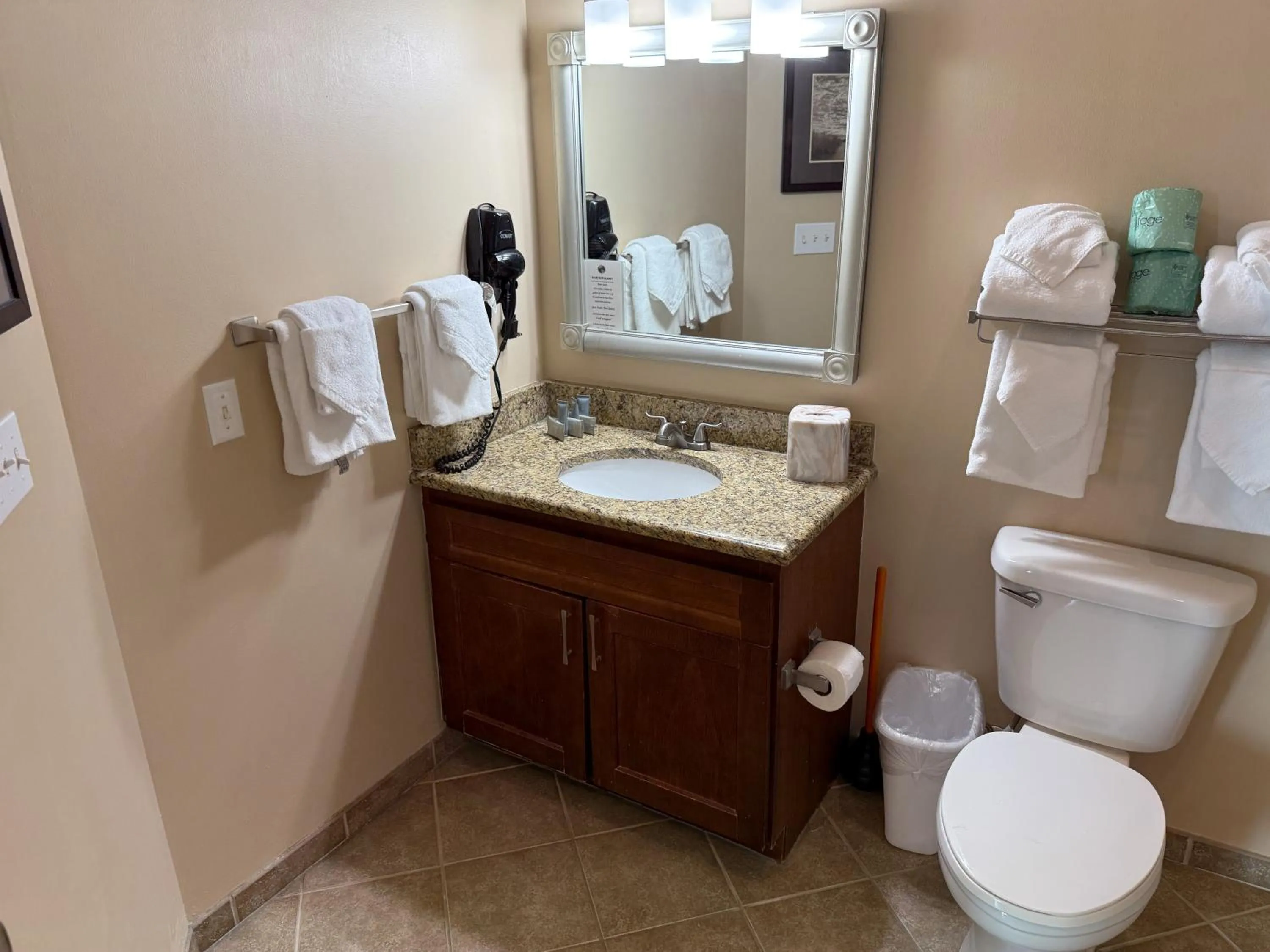 Bathroom in Towers at North Myrtle Beach