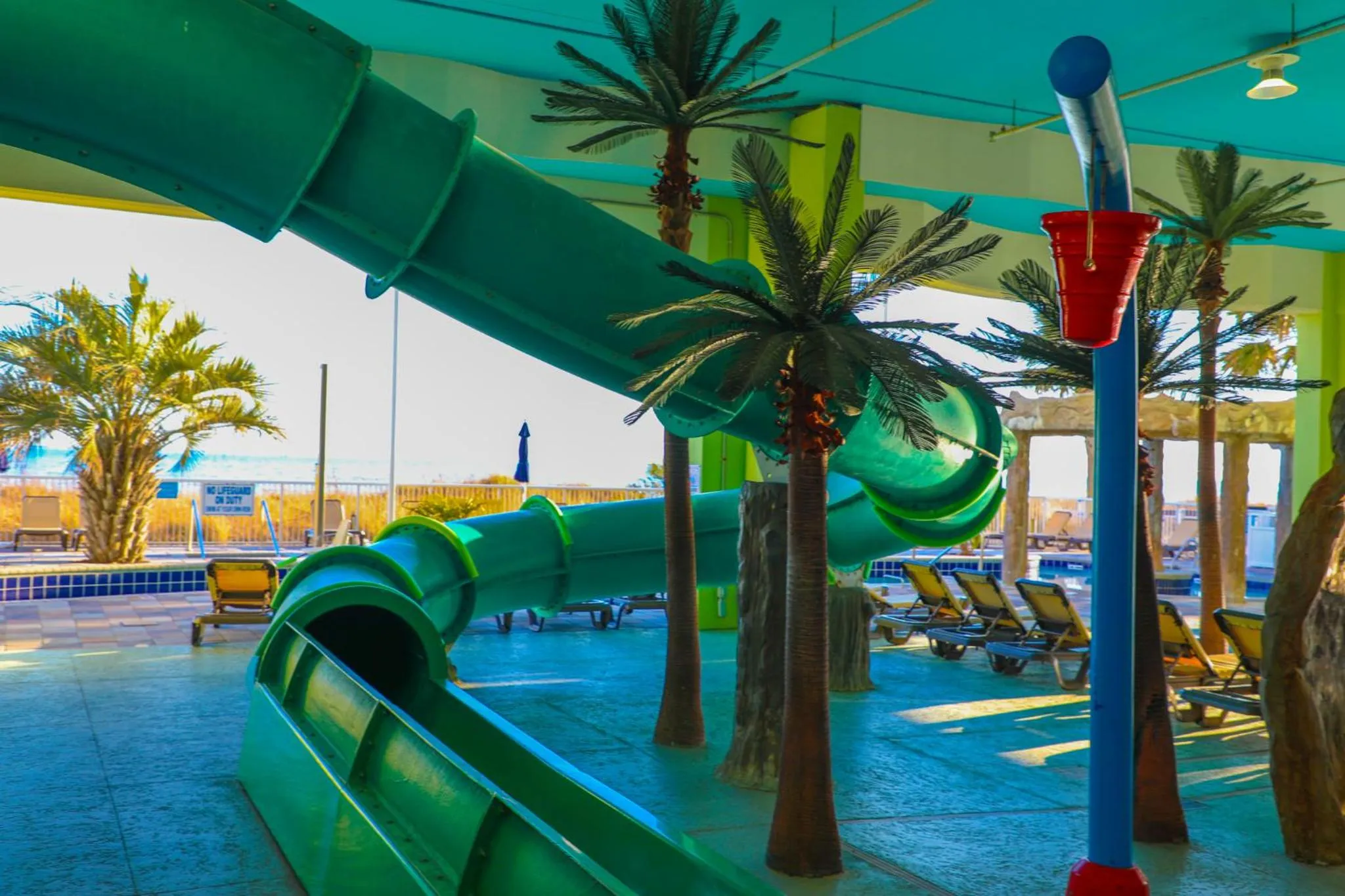 Swimming pool in Towers at North Myrtle Beach