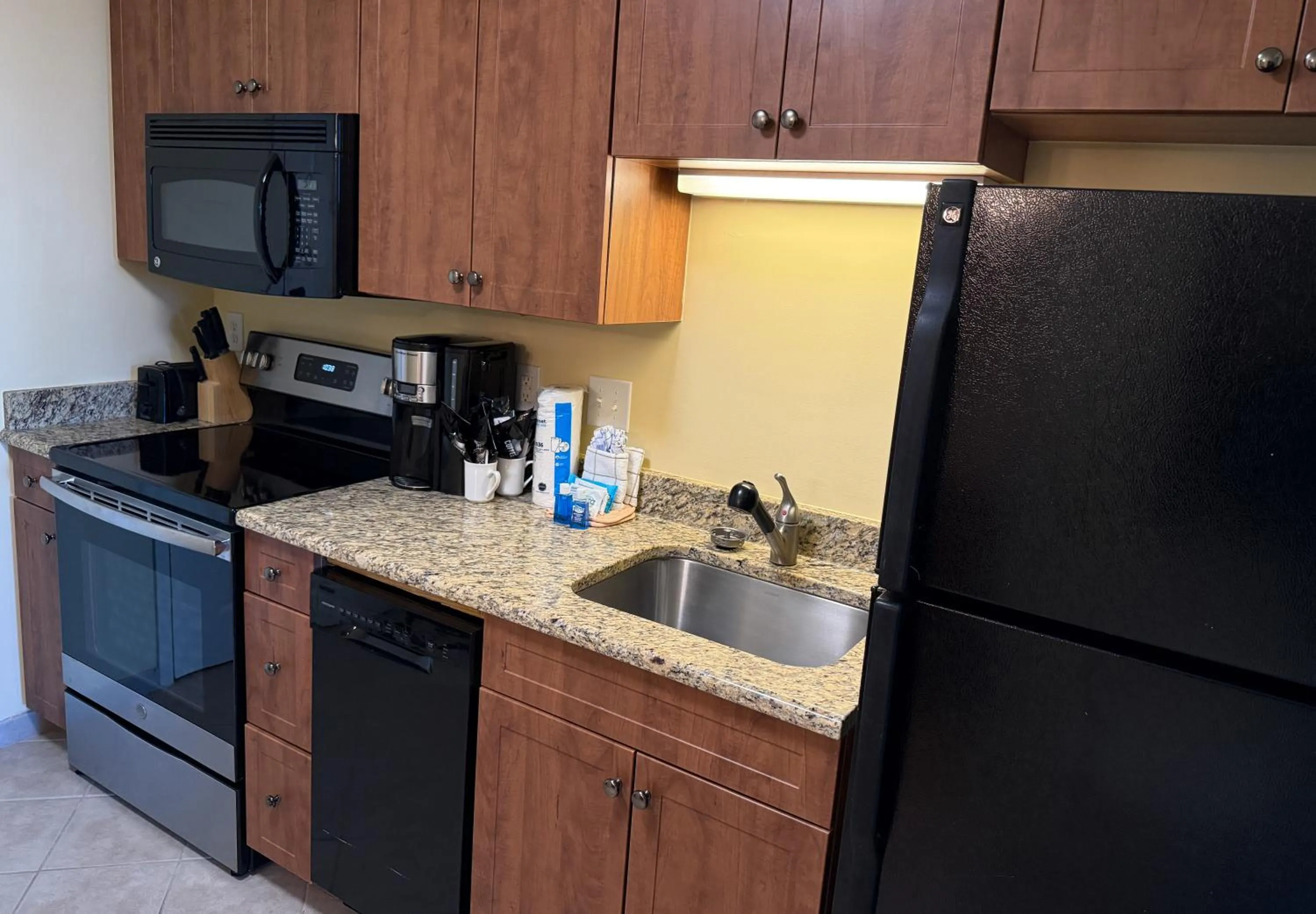 Kitchen or kitchenette in Towers at North Myrtle Beach
