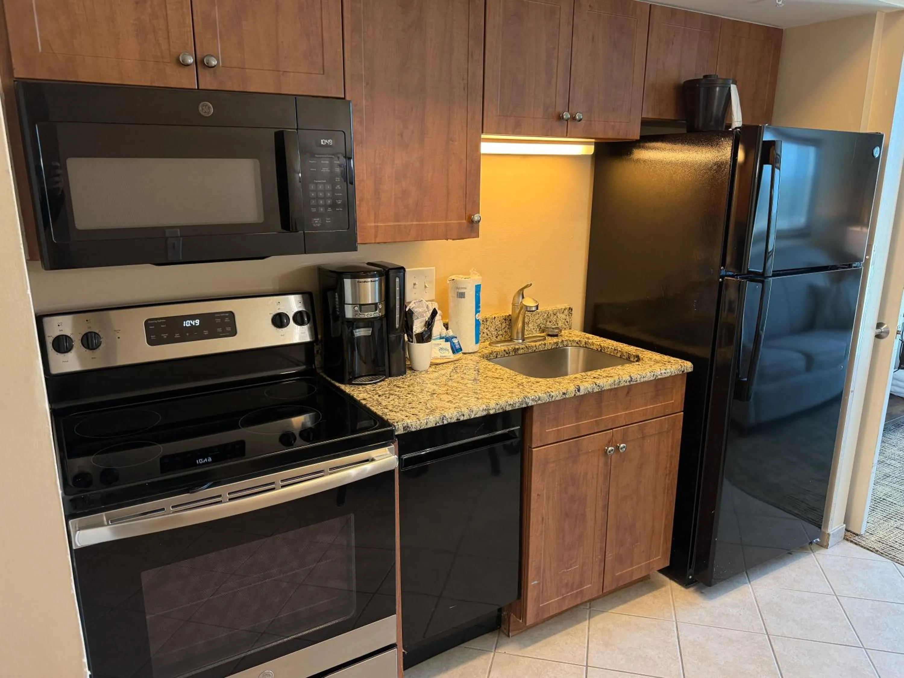 Kitchen or kitchenette in Towers at North Myrtle Beach