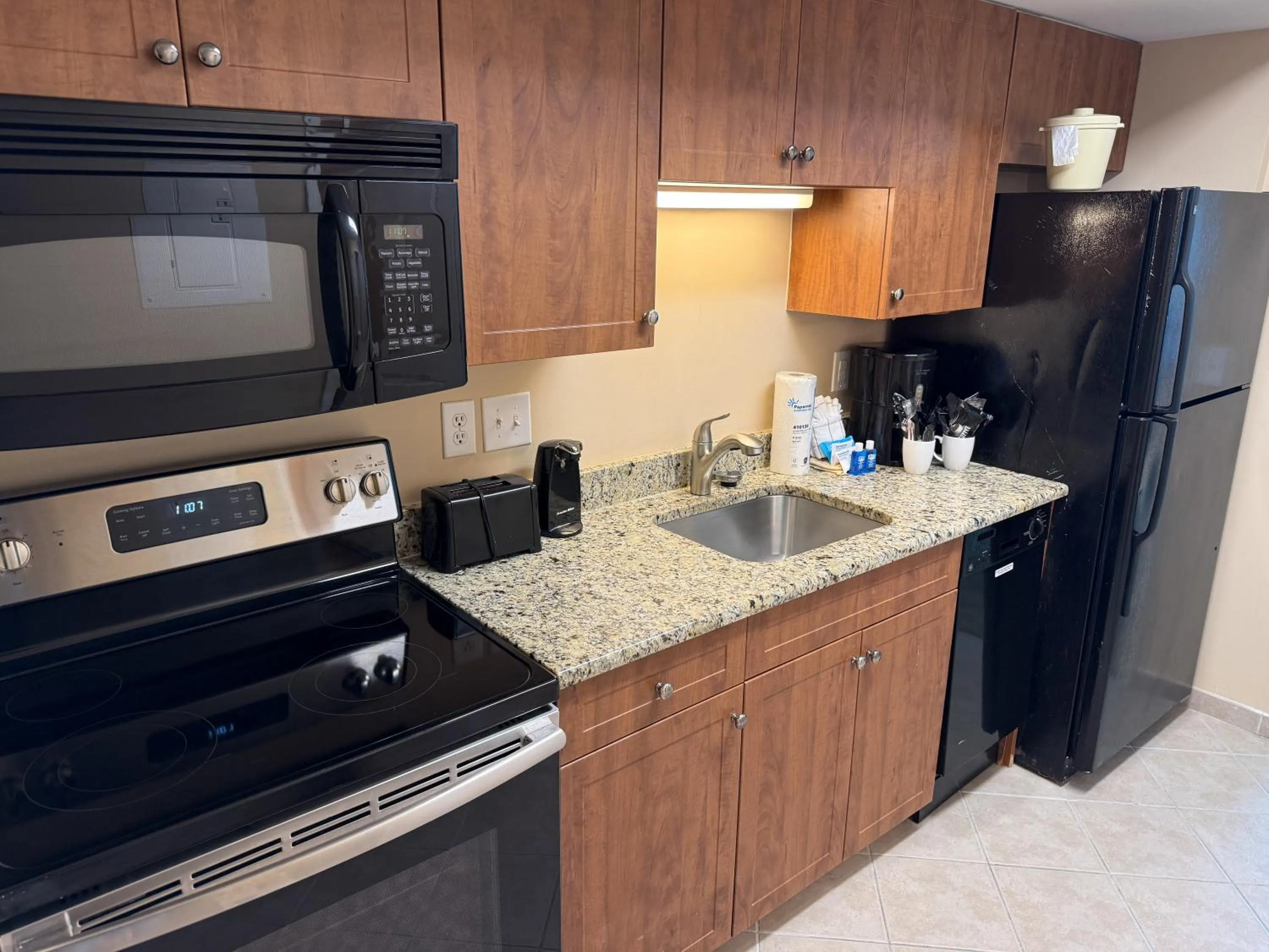 Kitchen or kitchenette in Towers at North Myrtle Beach