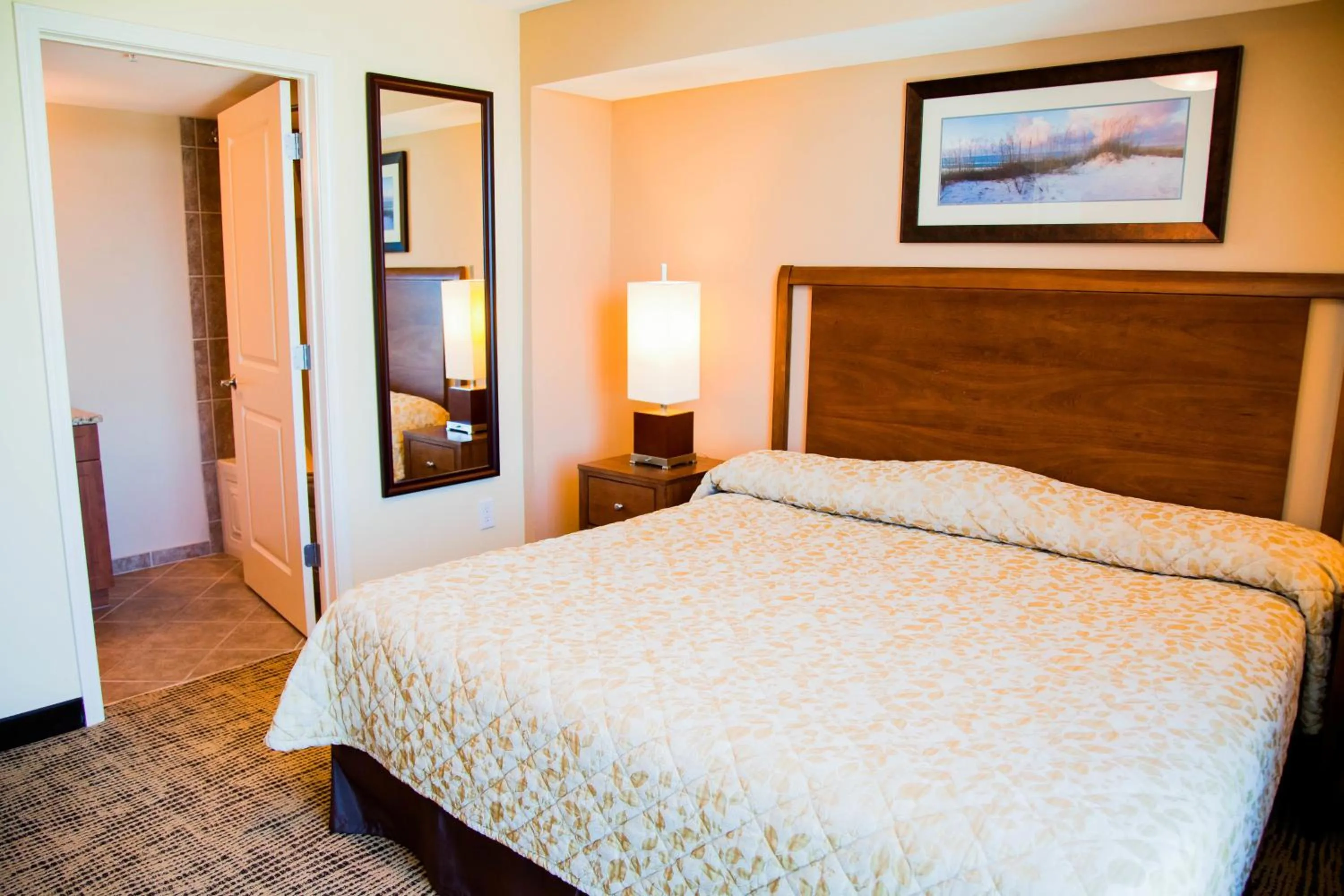 Bedroom, Bed in Towers at North Myrtle Beach