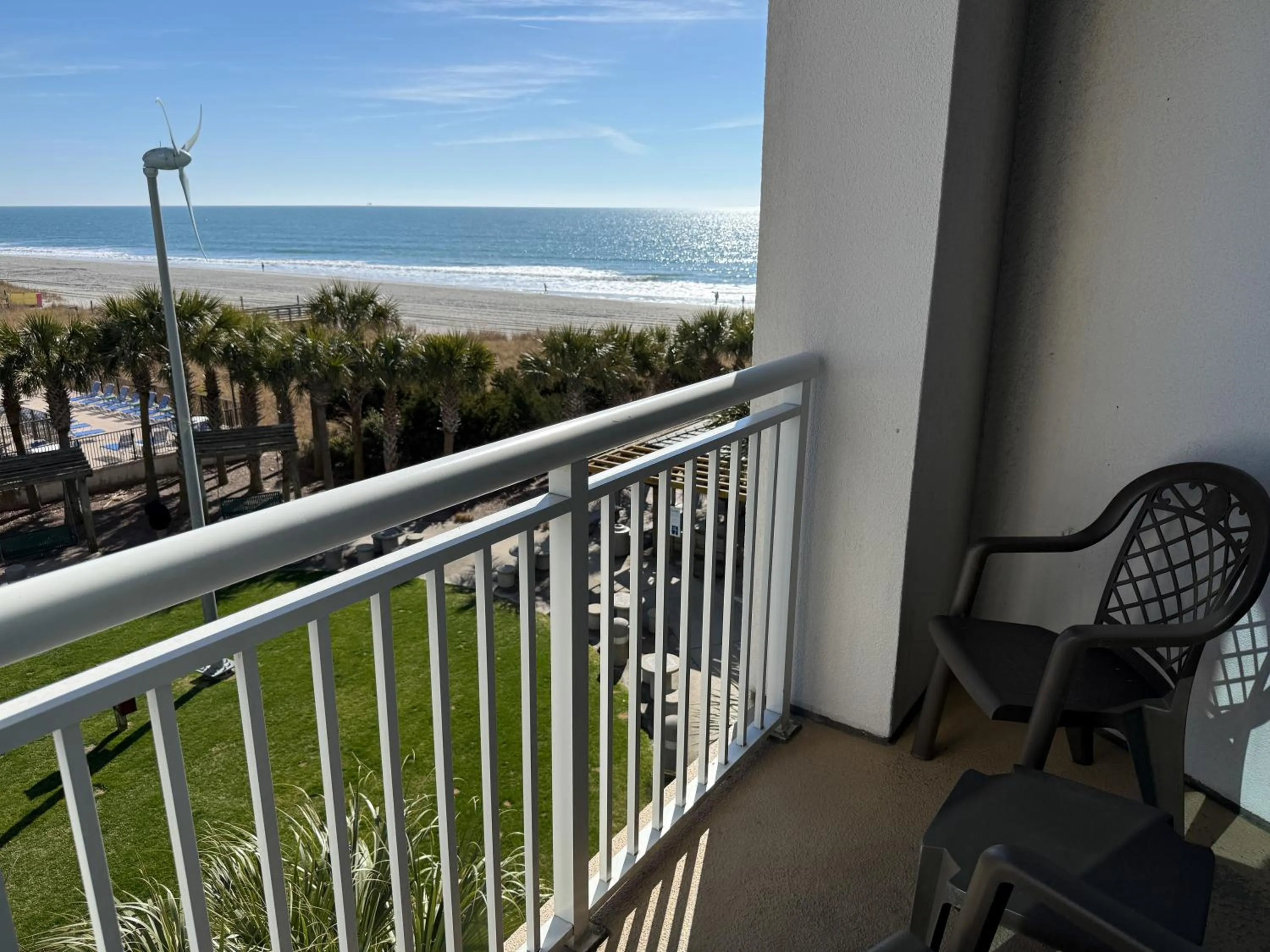 Balcony/Terrace in Towers at North Myrtle Beach