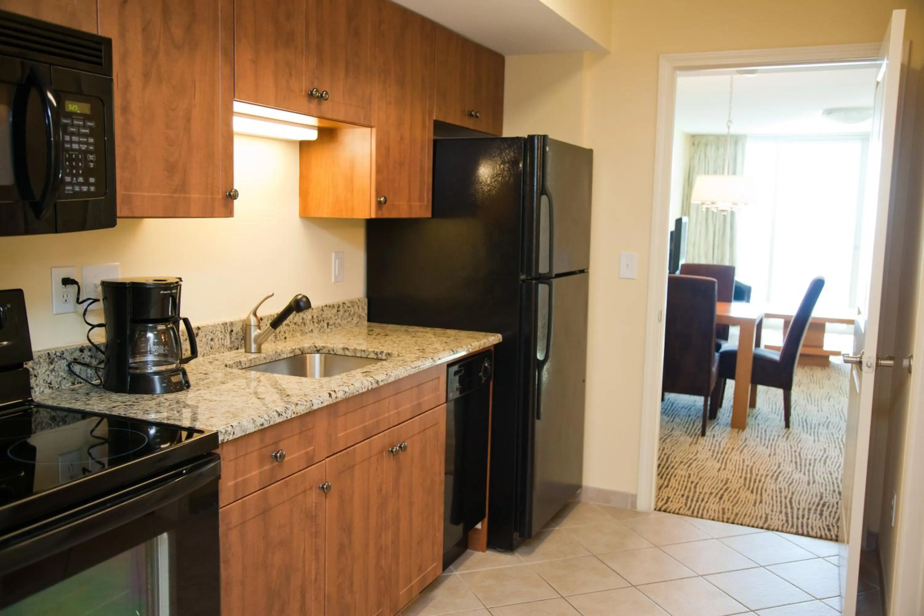 Kitchen or kitchenette in Towers at North Myrtle Beach