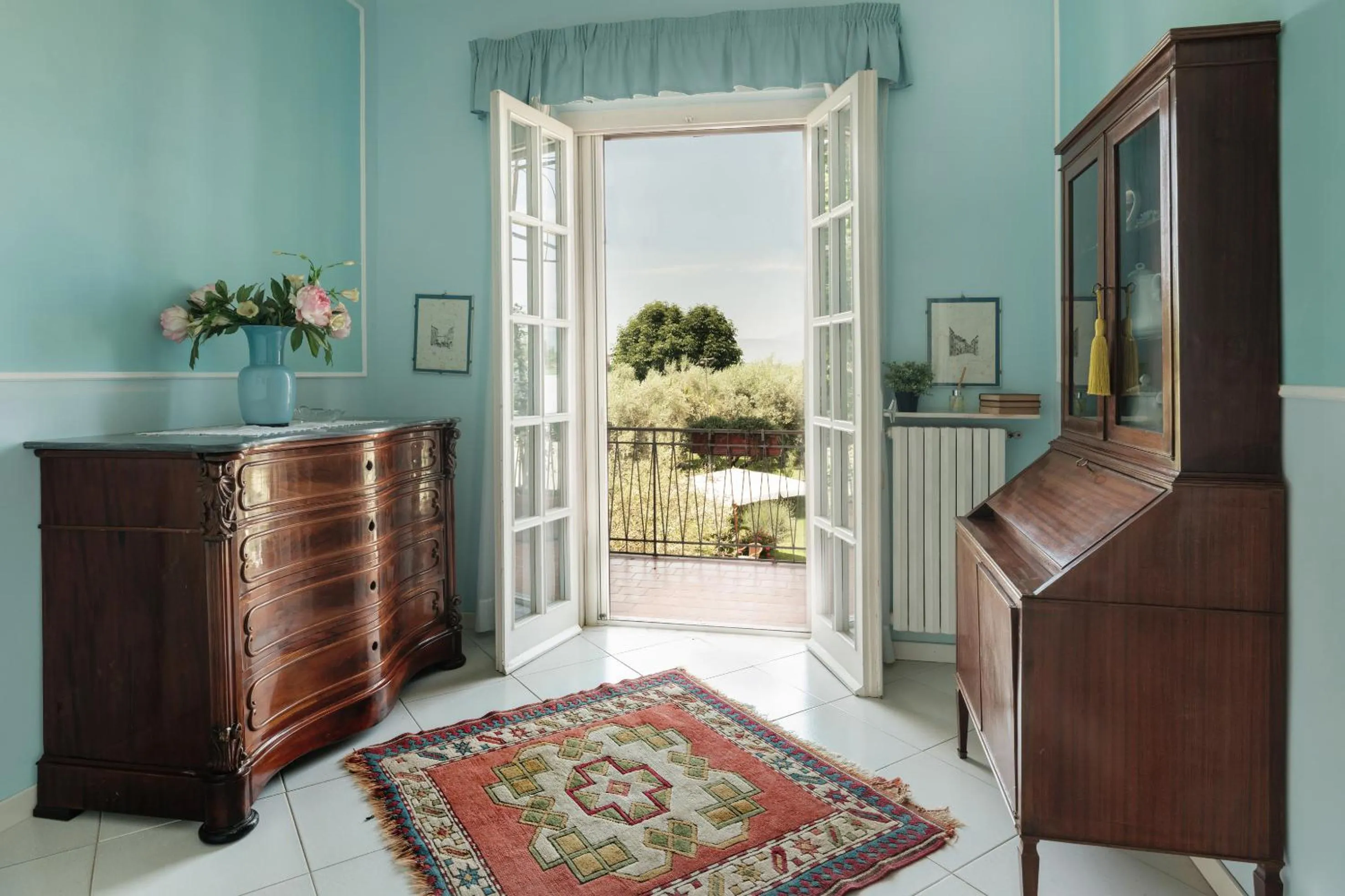 Garden view in Casa Consalvo B&b