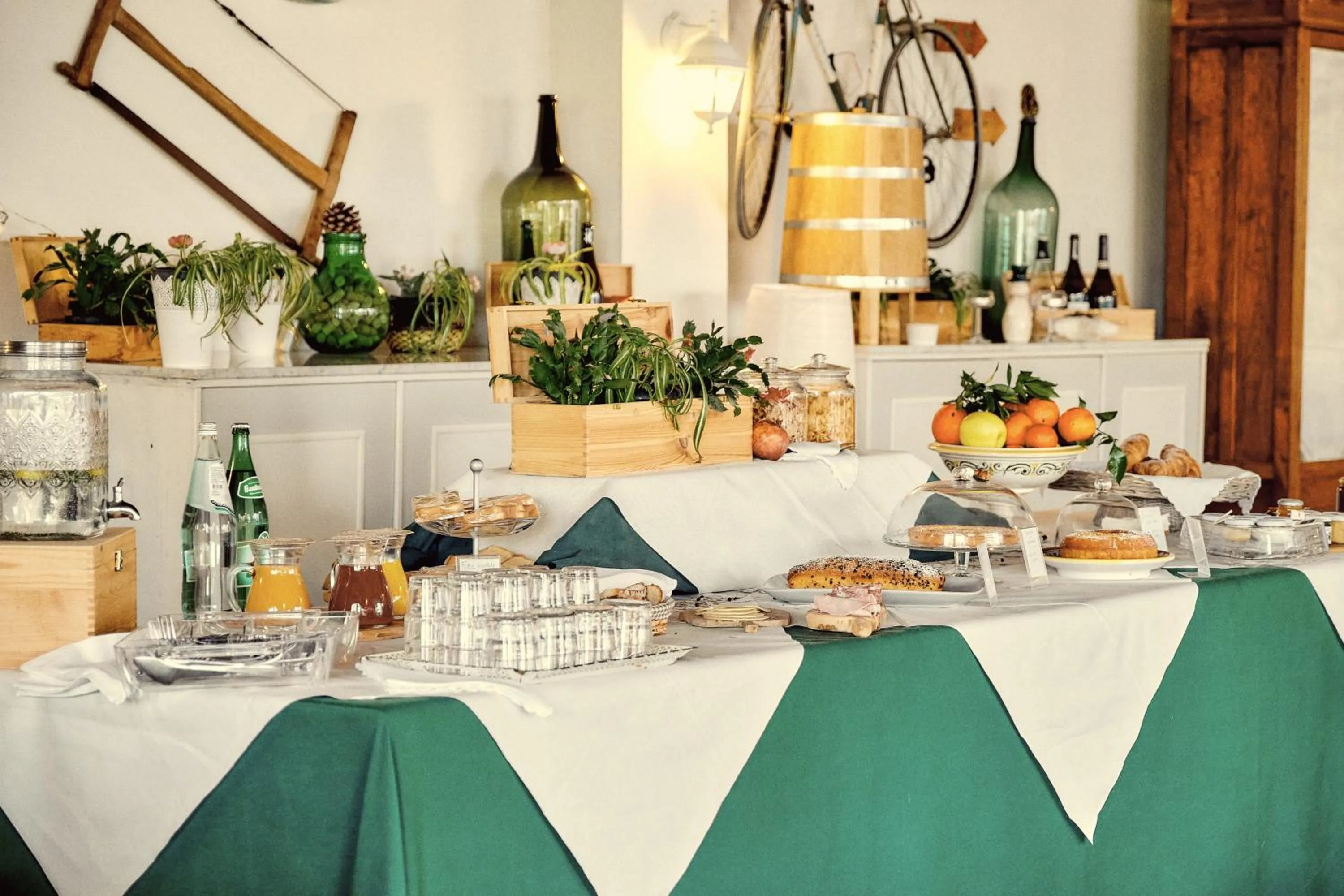 Food and drinks in Casa Consalvo B&b