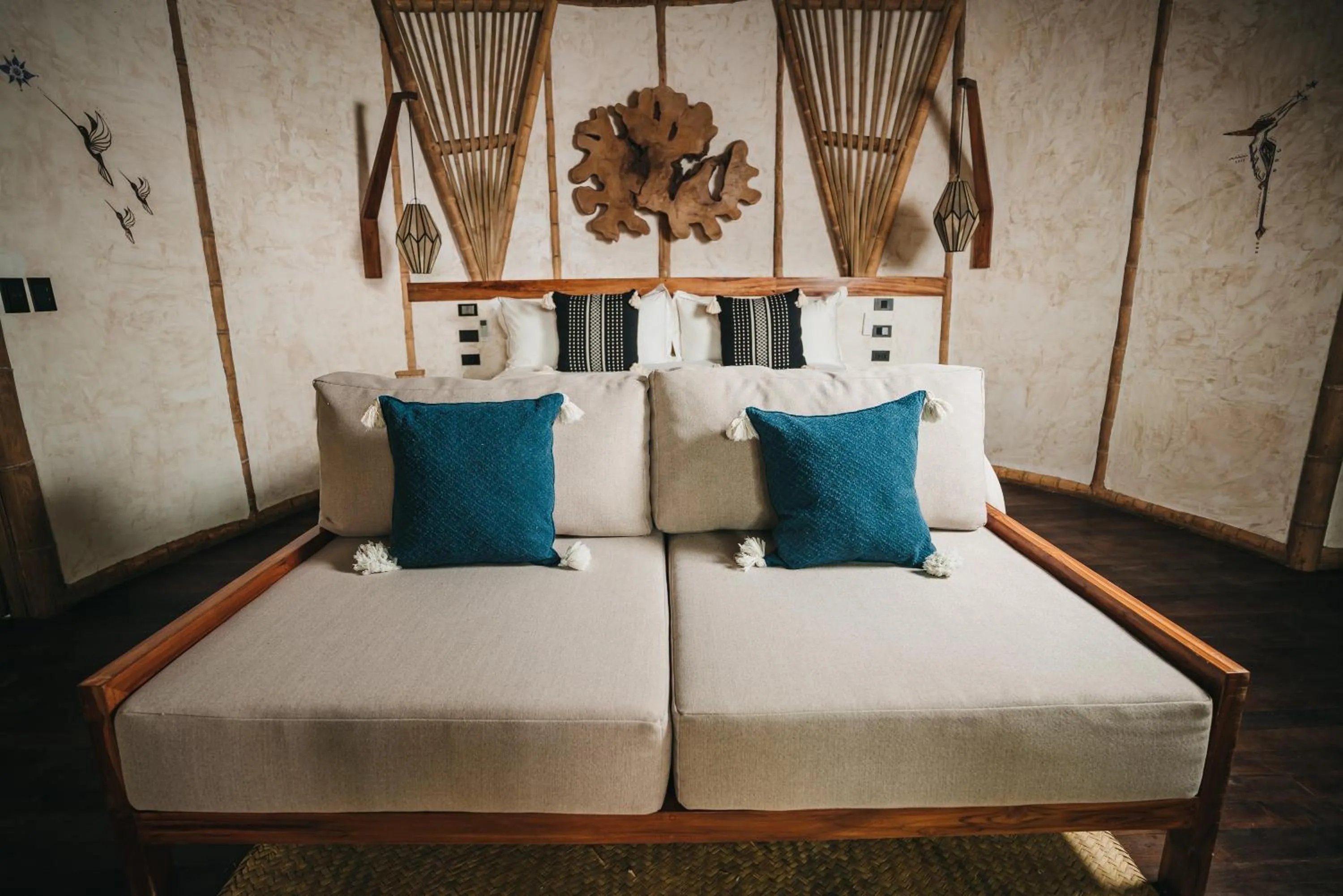 Bed in Kokoro Mio Hotel & Wellnes