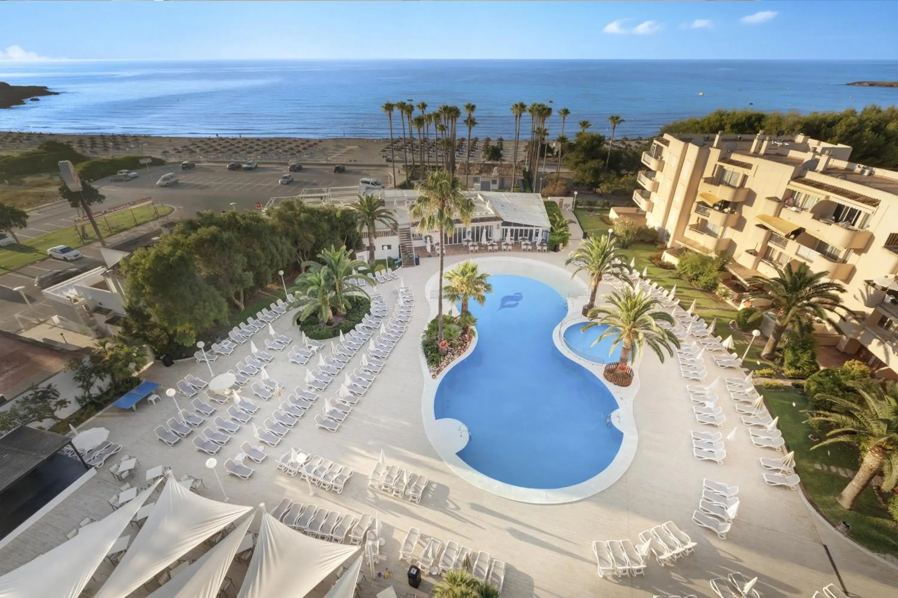 Swimming pool in THB Sa Coma Platja Swimming pool in THB Sa Coma Platja