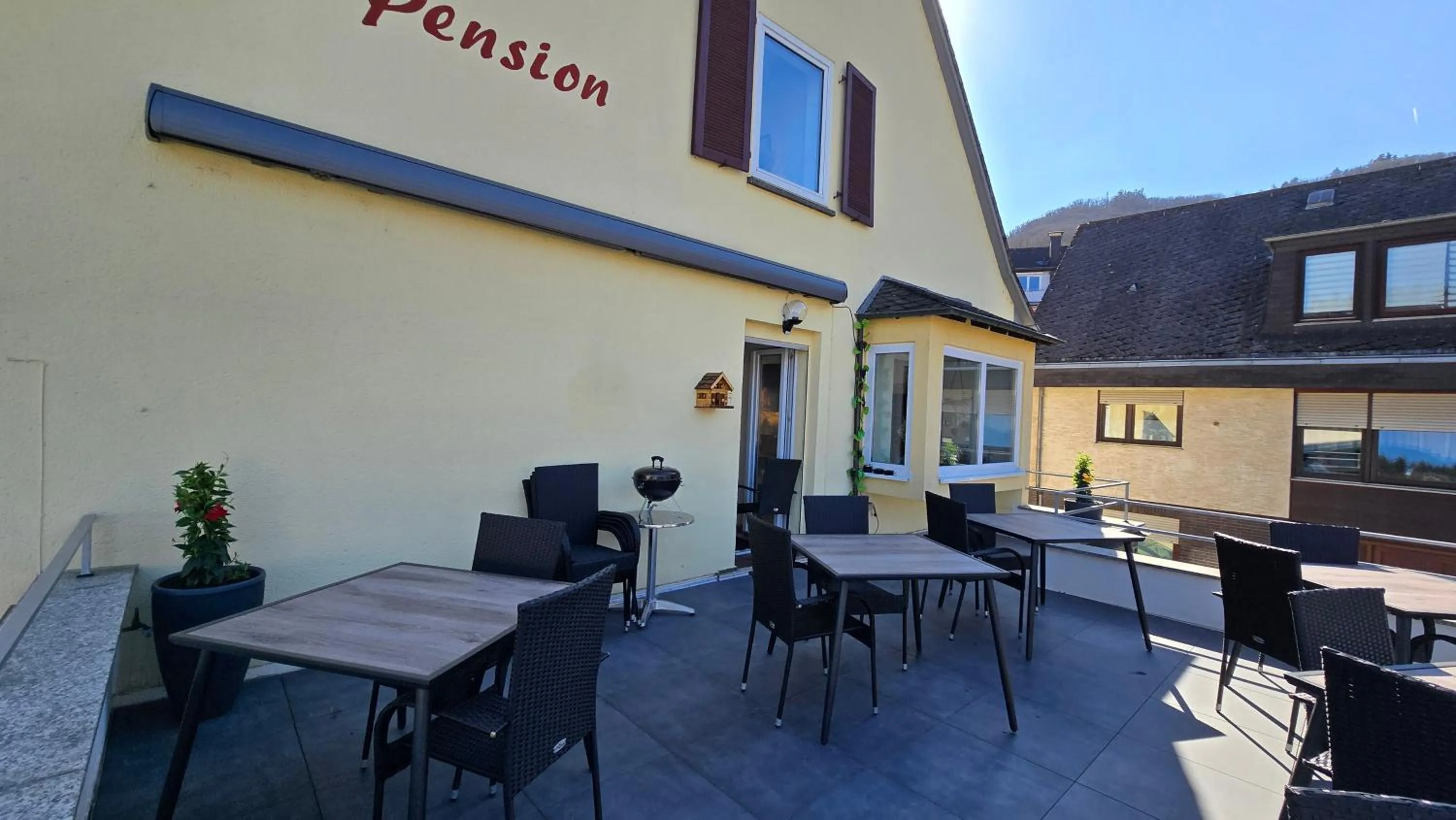 Balcony/Terrace in Pension Hendriks