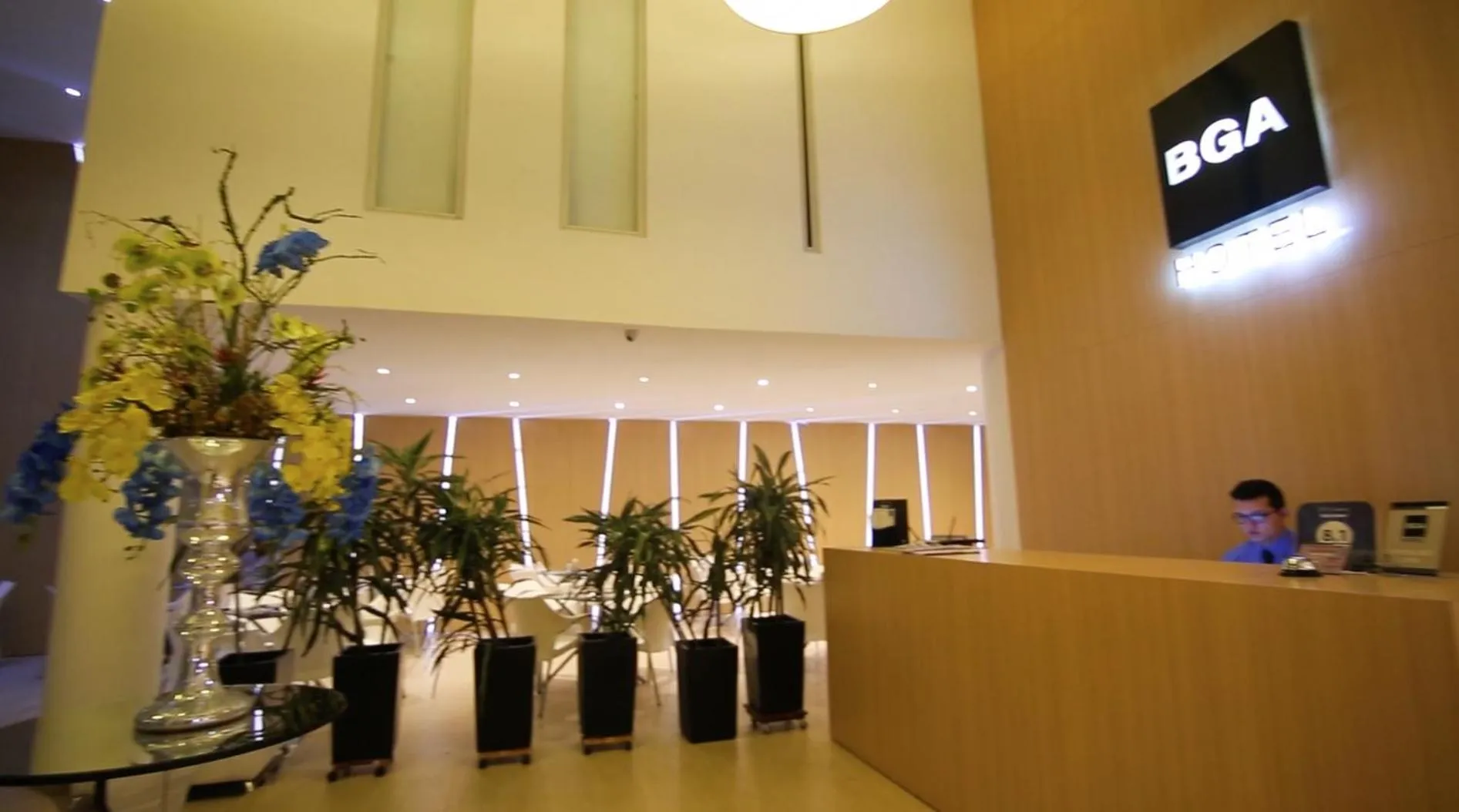 Lobby or reception in BGA Hotel
