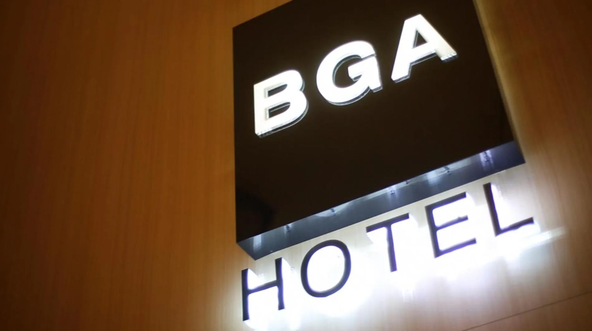 Property logo or sign in BGA Hotel
