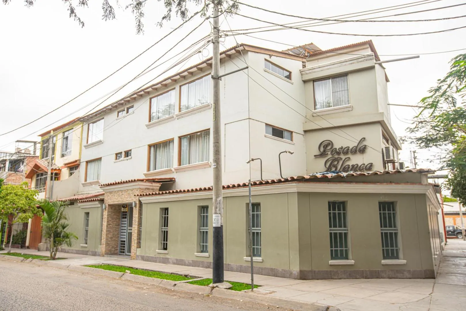 Property building in Posada Blanca Hotel Boutique