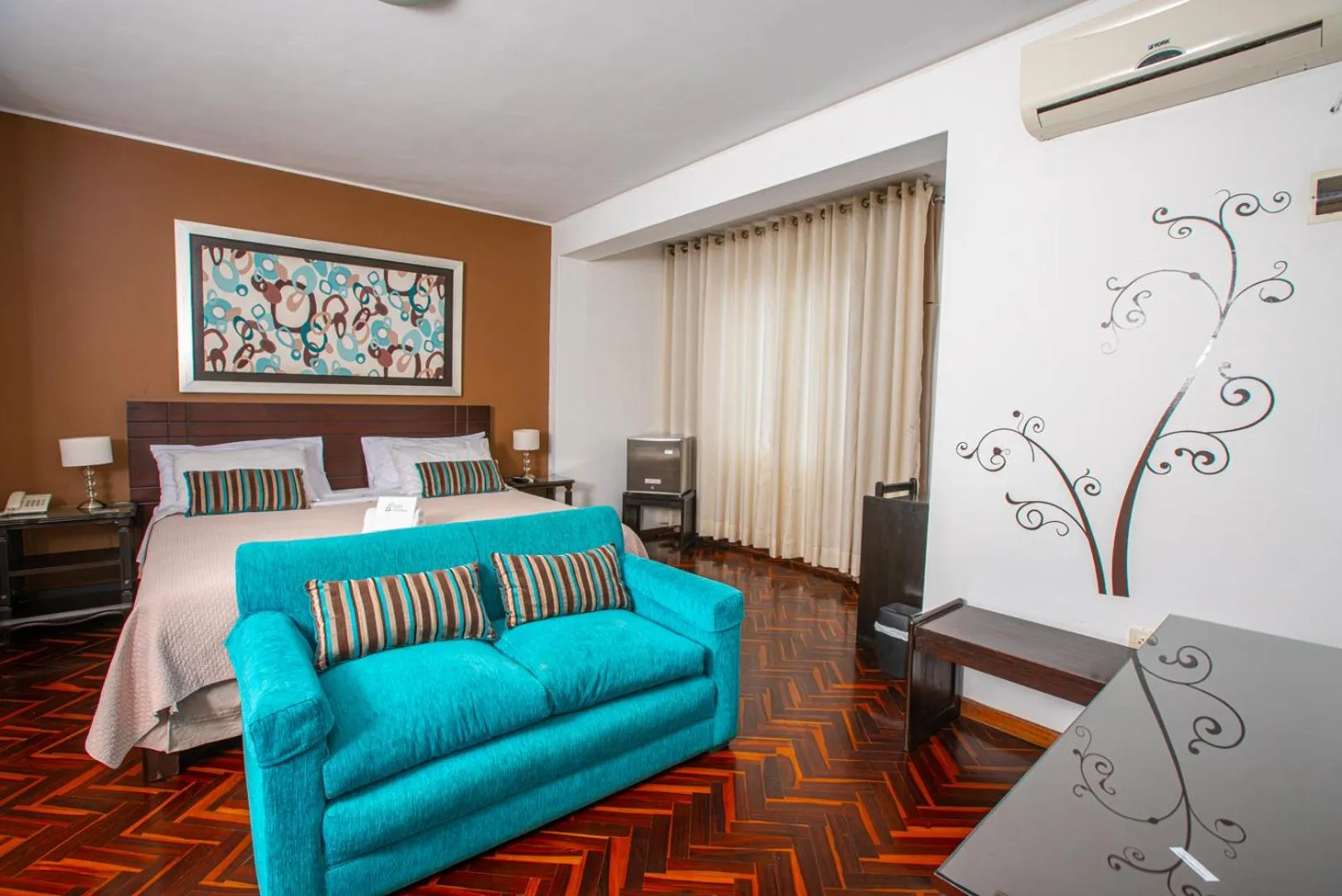 TV and multimedia, Bed in Posada Blanca Hotel Boutique