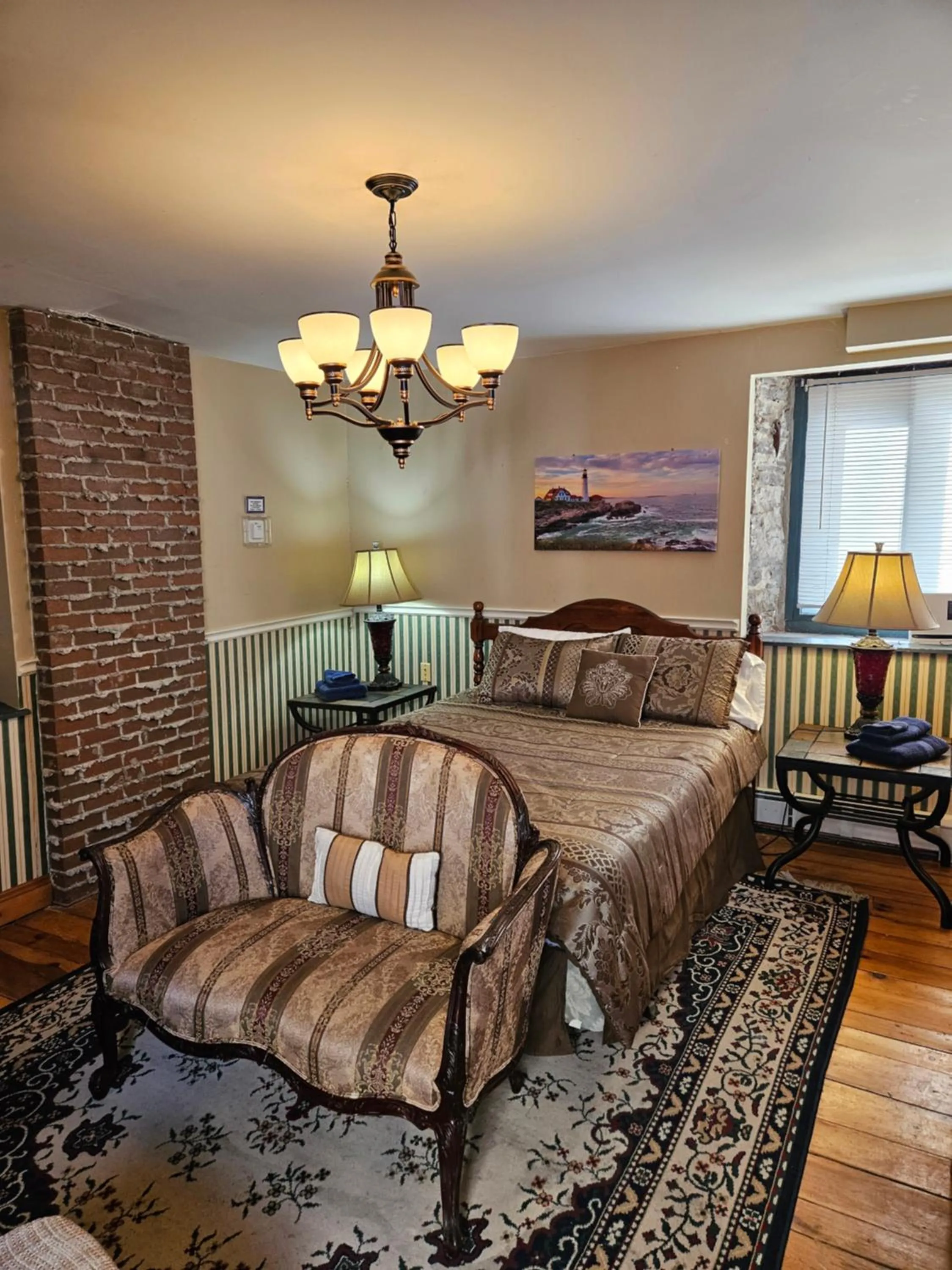 Living room in Noble Suites