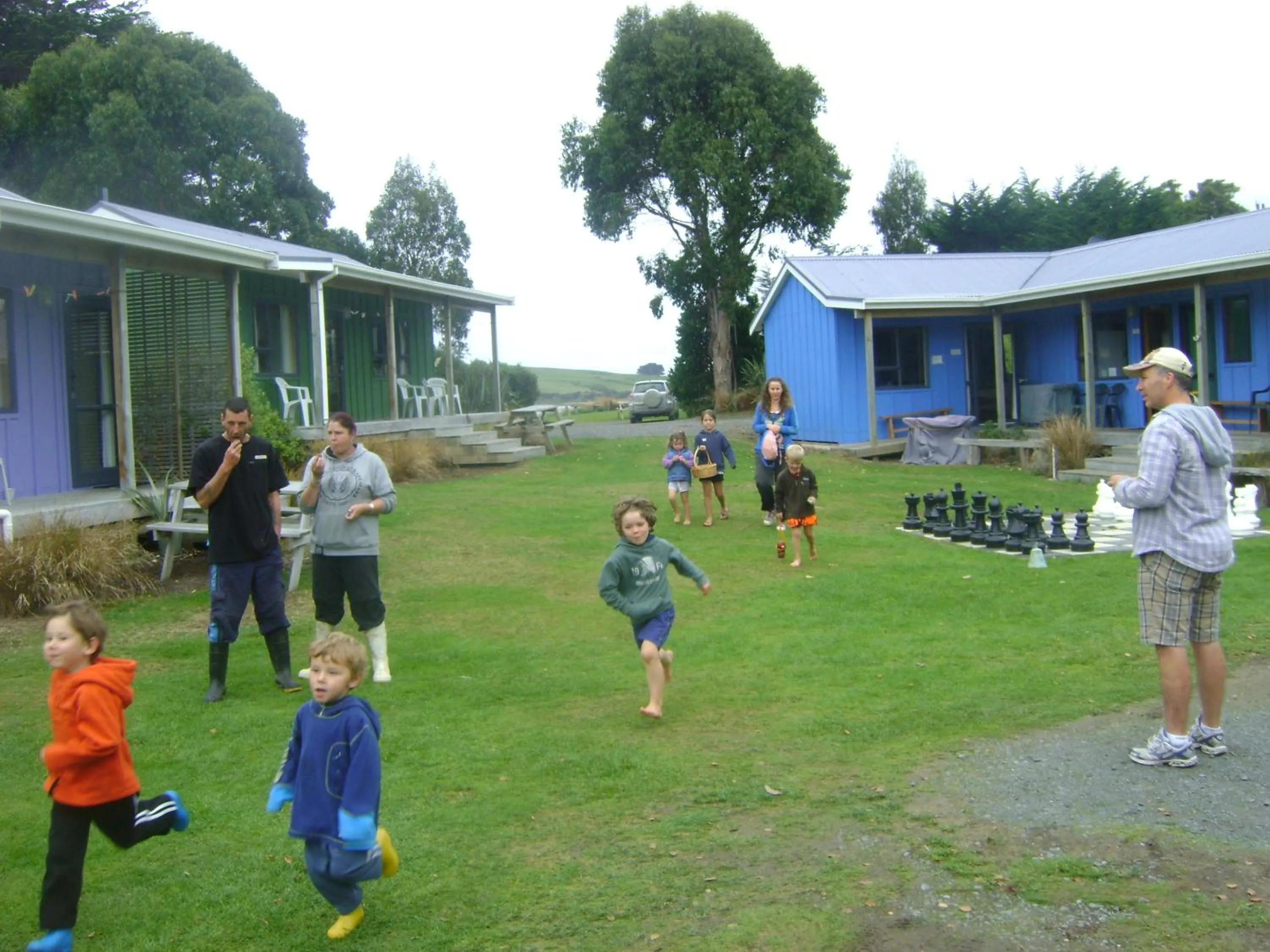 Guests in Catlins Newhaven Holiday Park