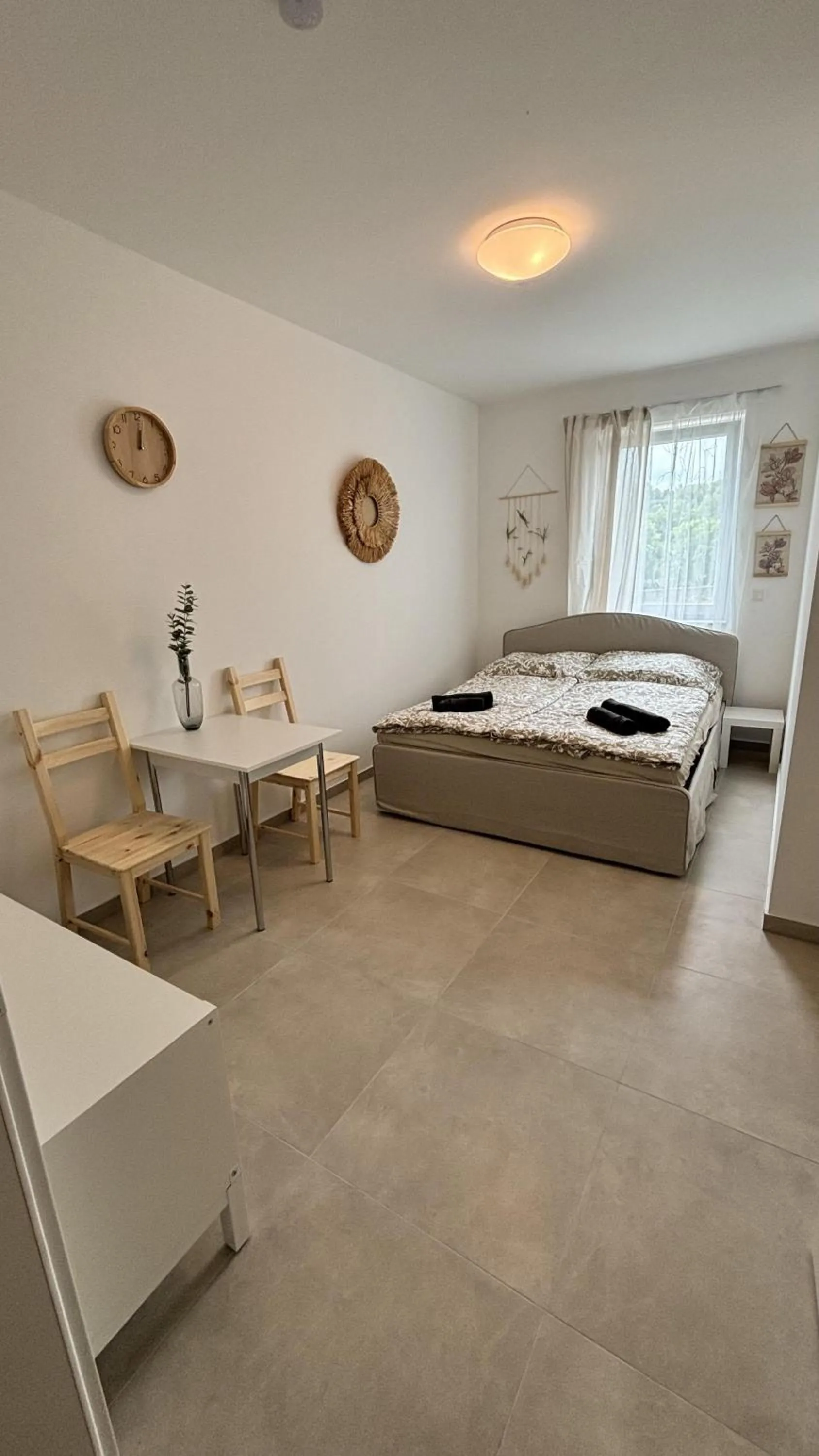 Bed in Langenzersdorf Apartment
