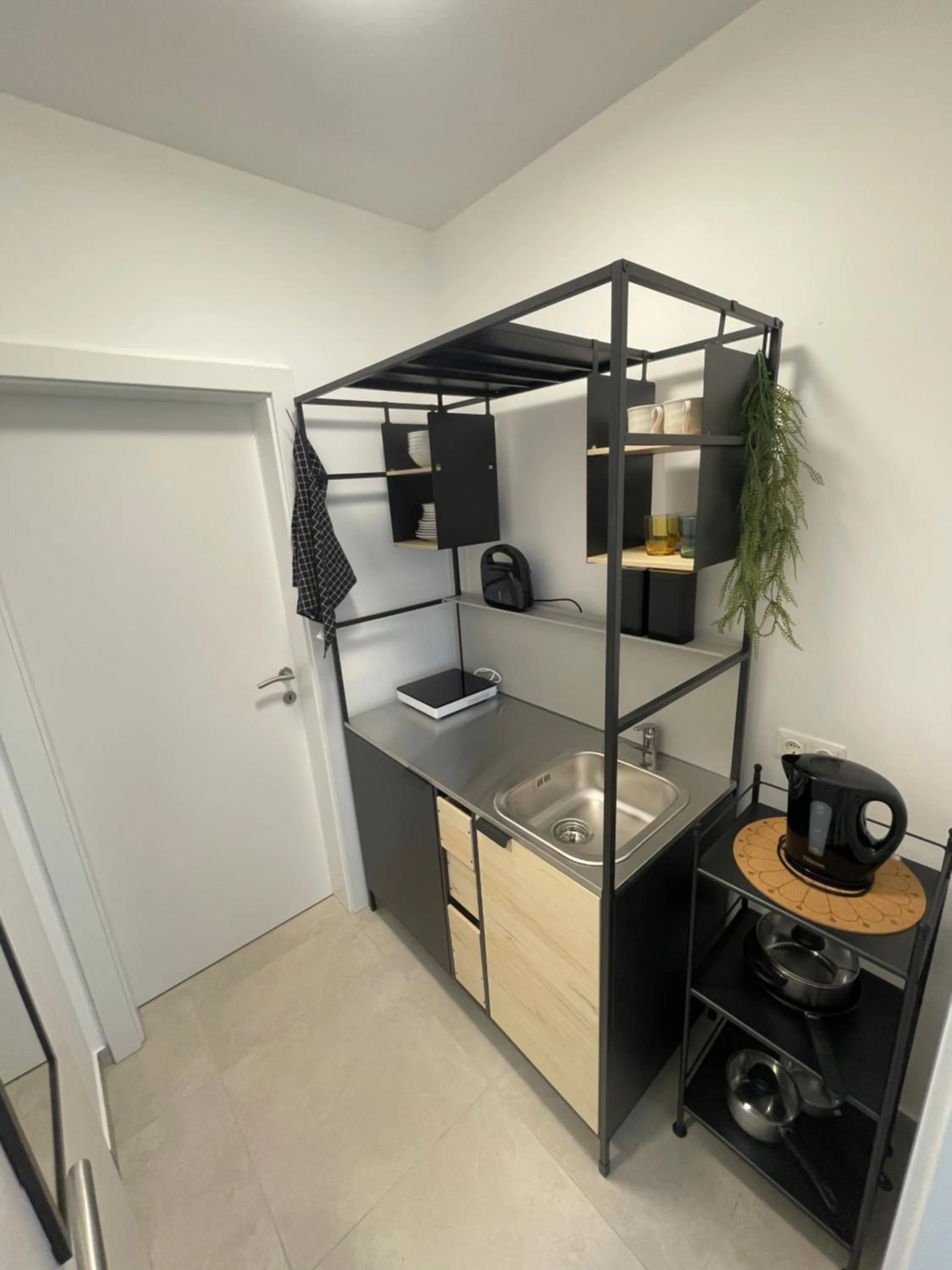Coffee/tea facilities in Langenzersdorf Apartment