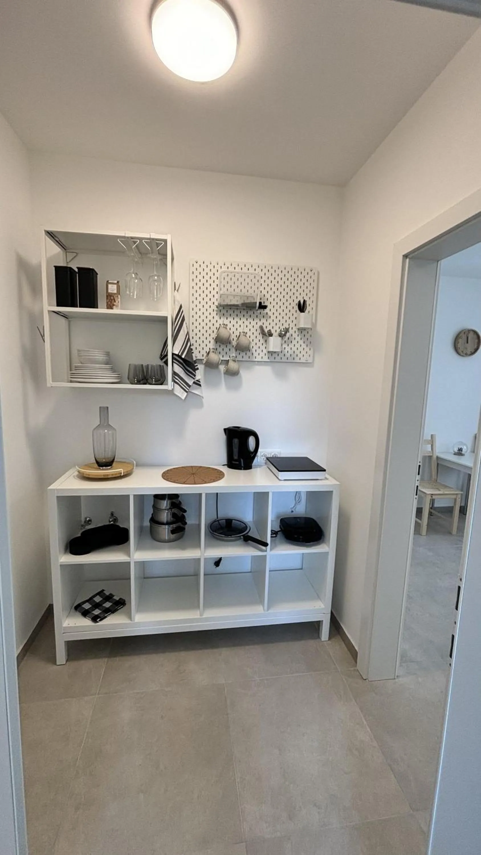 Kitchen or kitchenette in Langenzersdorf Apartment