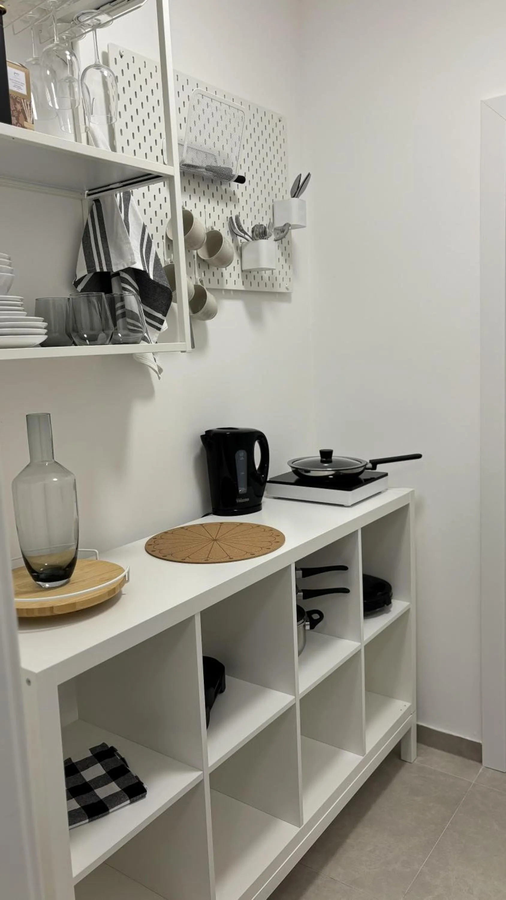 Kitchen or kitchenette in Langenzersdorf Apartment
