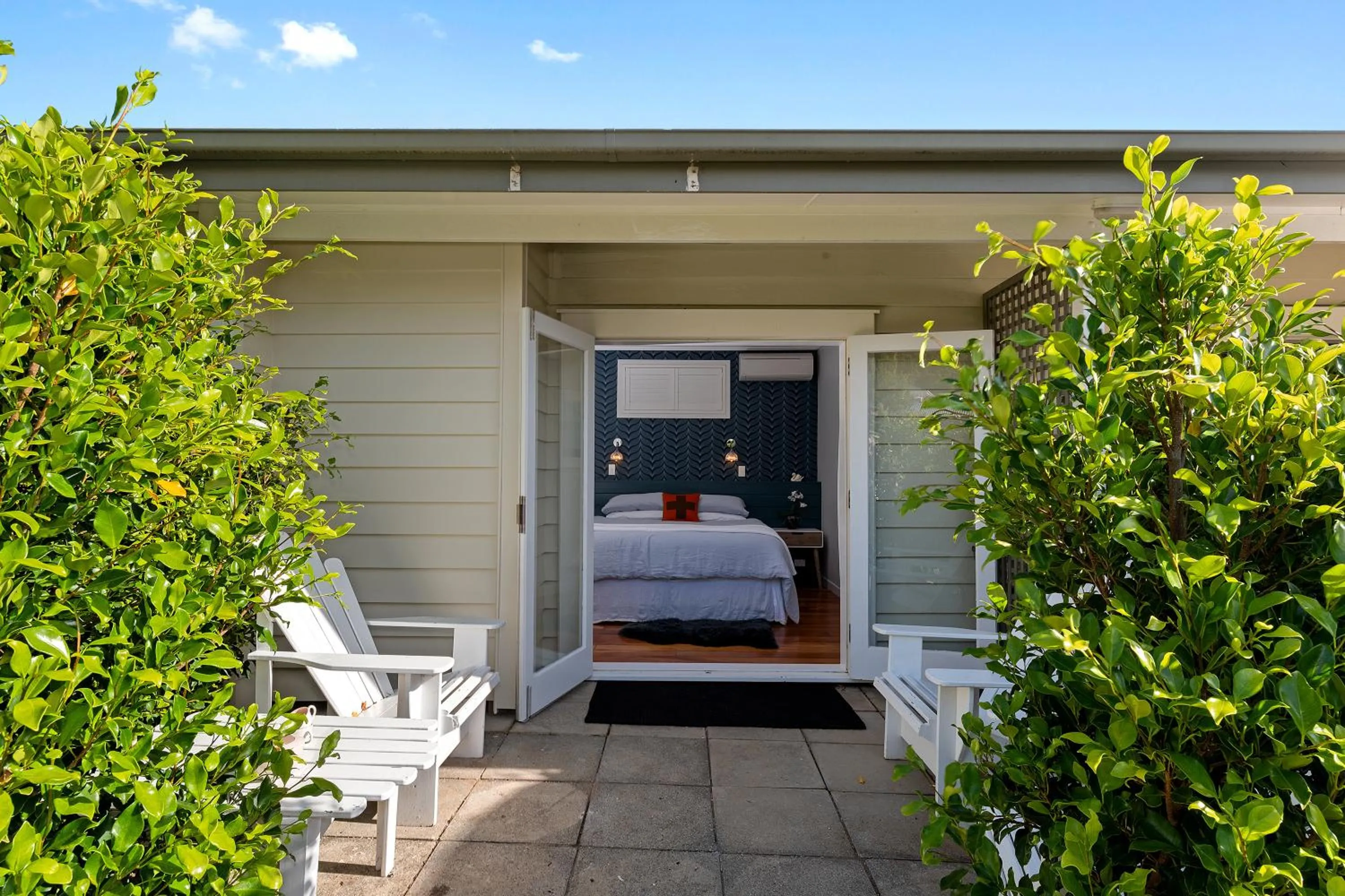 Patio in Devonport Motel
