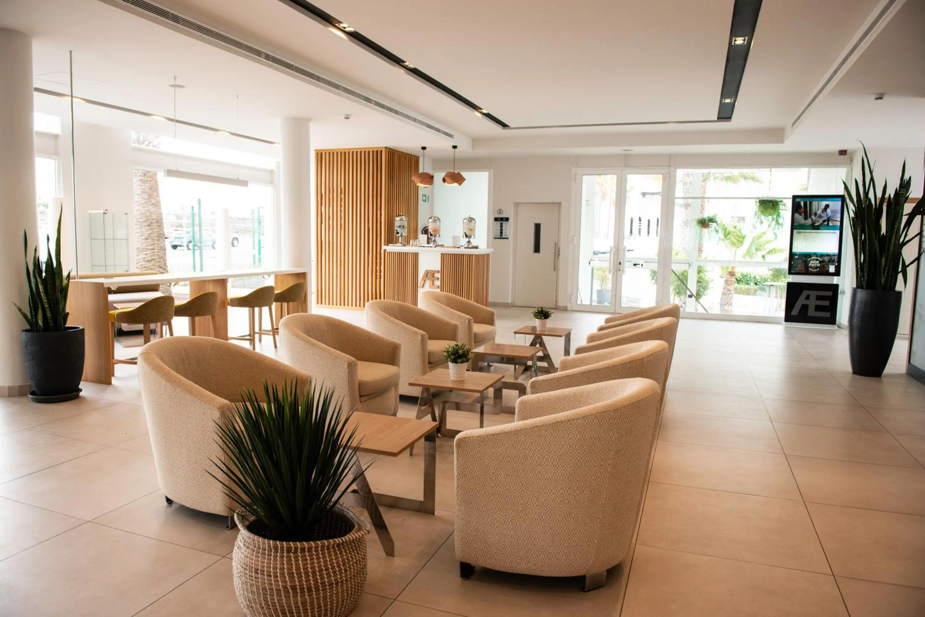 Lobby or reception in Aequora Lanzarote Suites