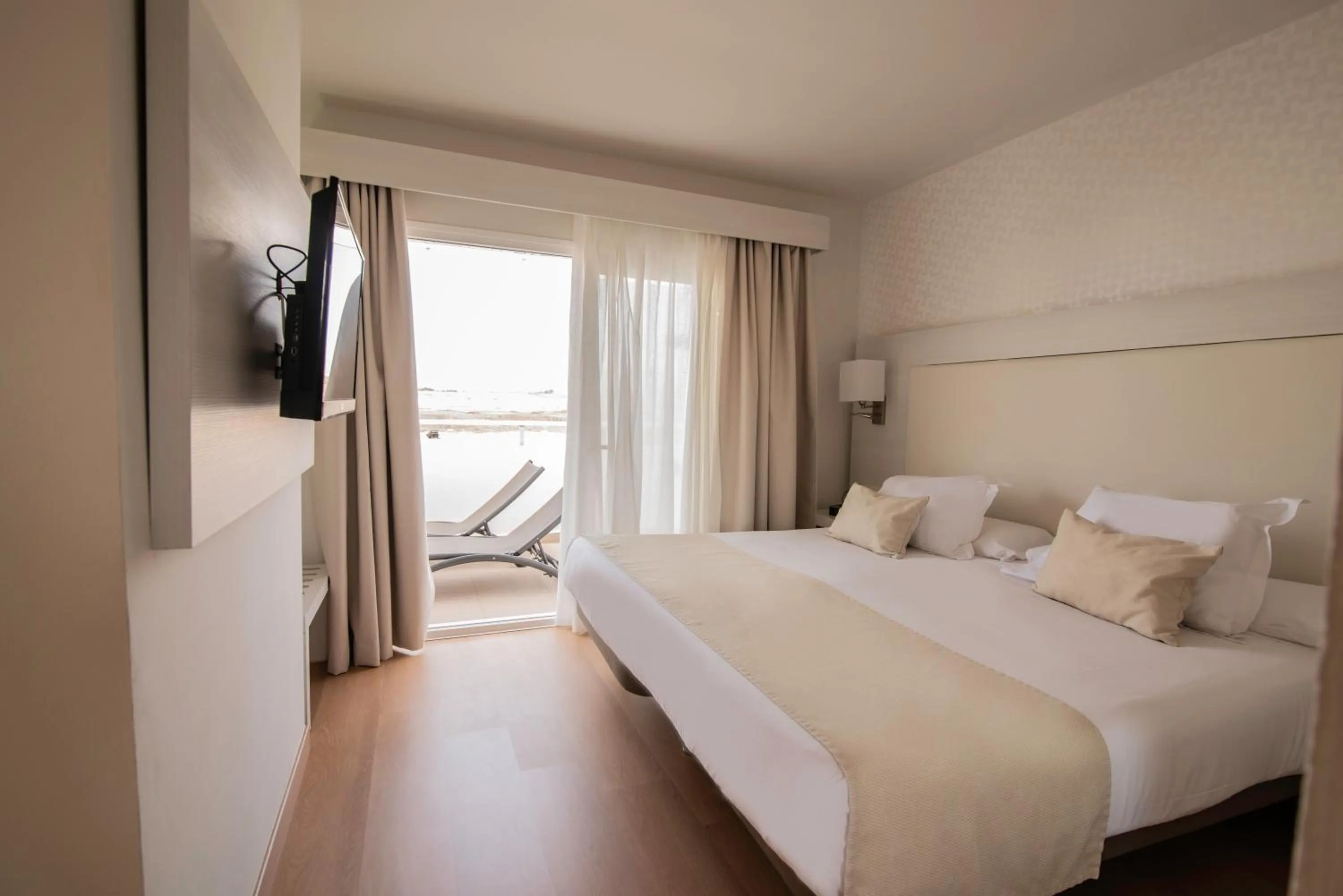 Property building, Bed in Aequora Lanzarote Suites