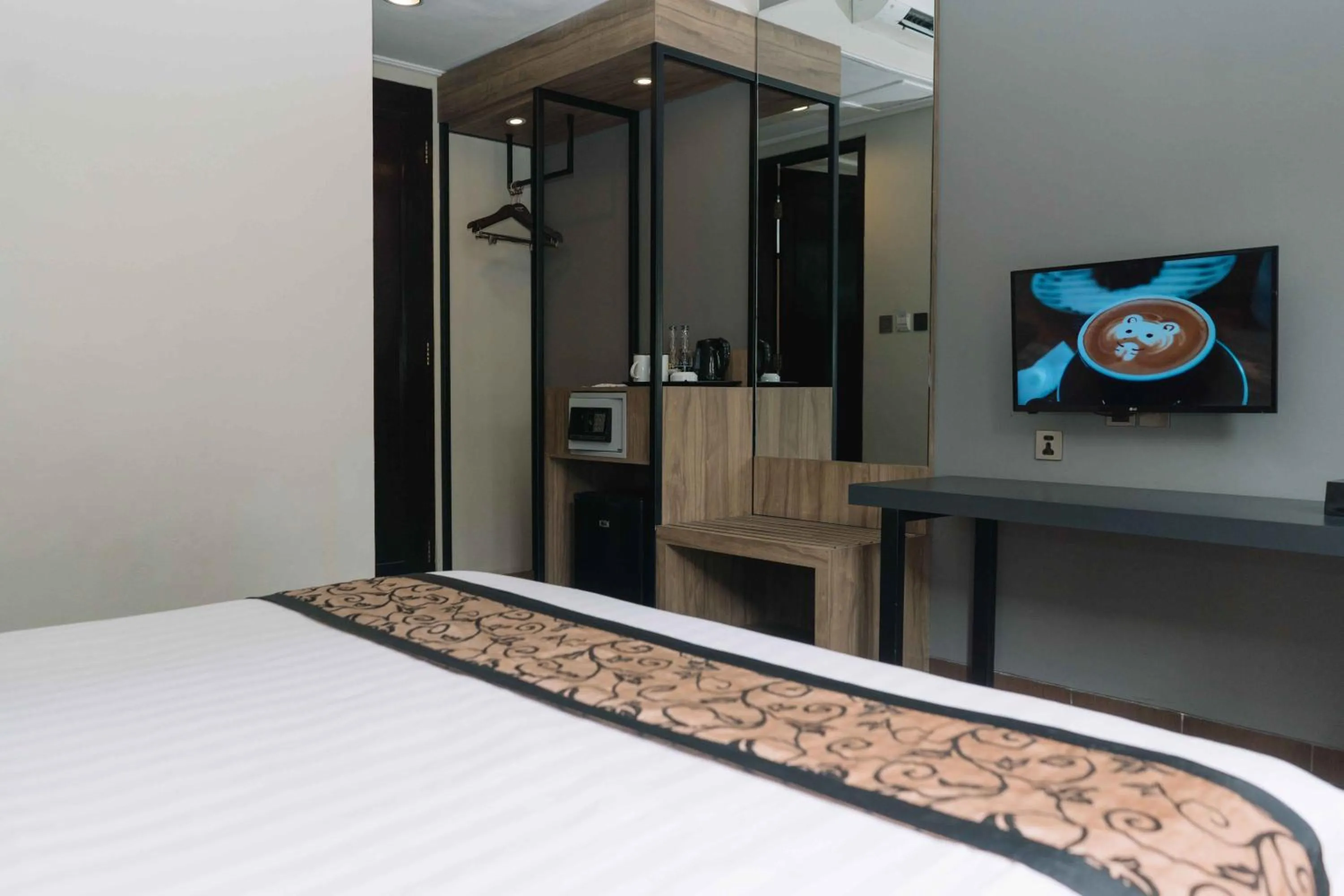 Bed in Anugrah Hotel Sukabumi