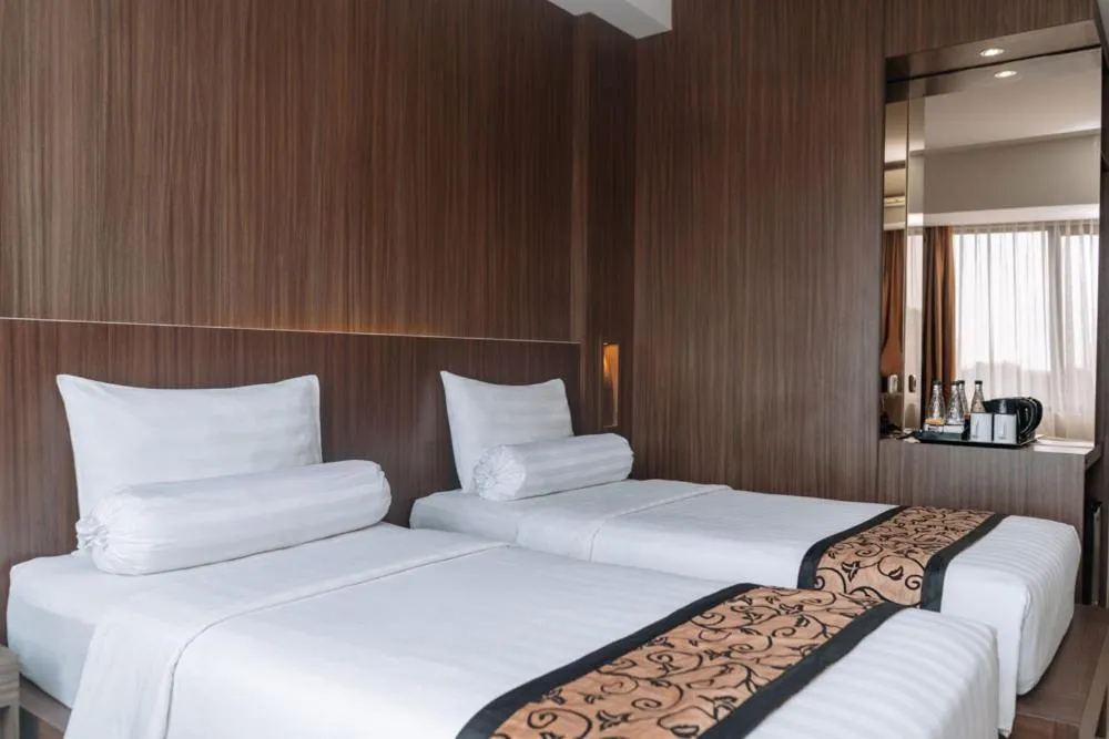 Bed in Anugrah Hotel Sukabumi