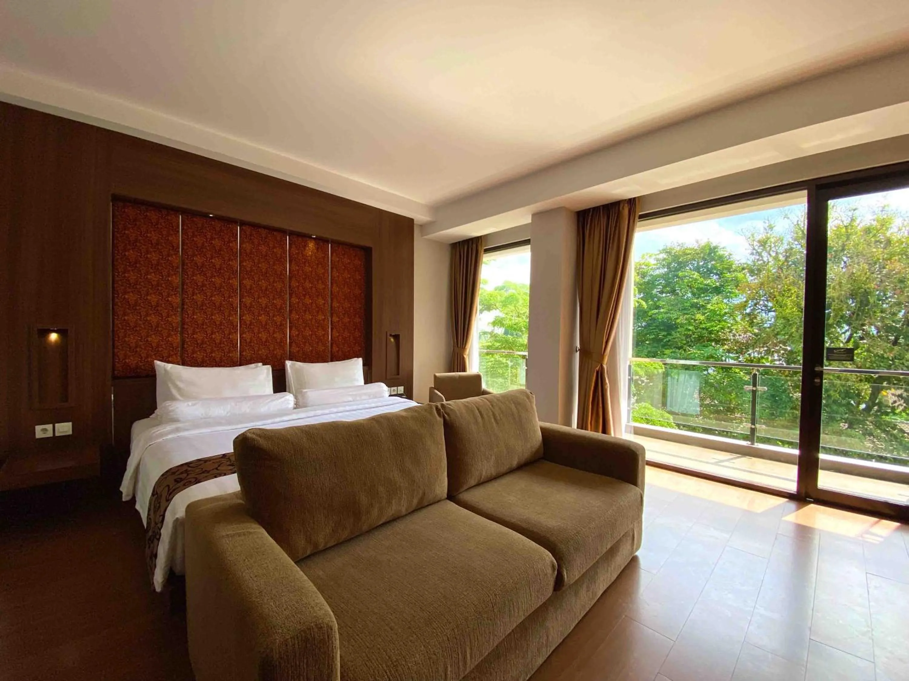 Bed in Anugrah Hotel Sukabumi