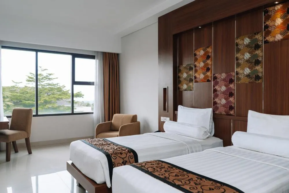 Bed in Anugrah Hotel Sukabumi