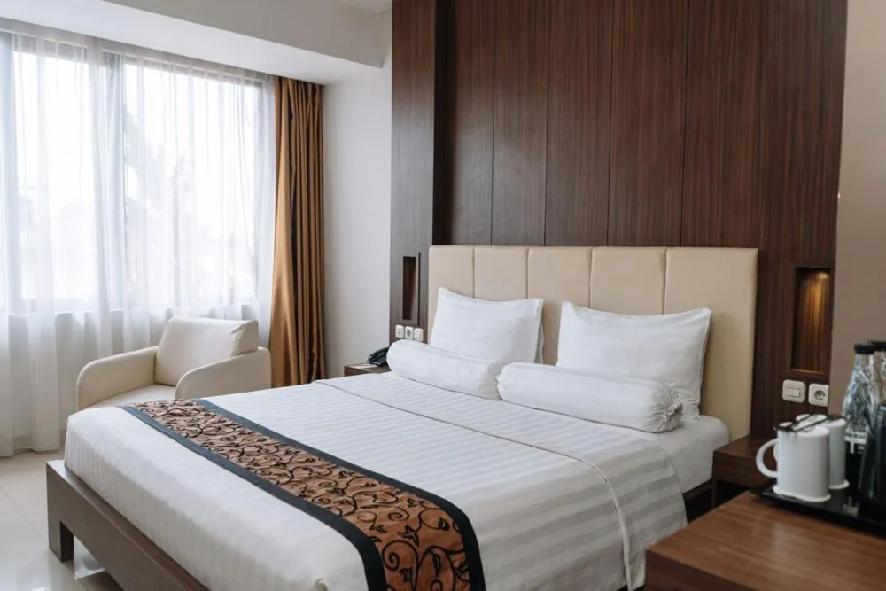 Bed in Anugrah Hotel Sukabumi