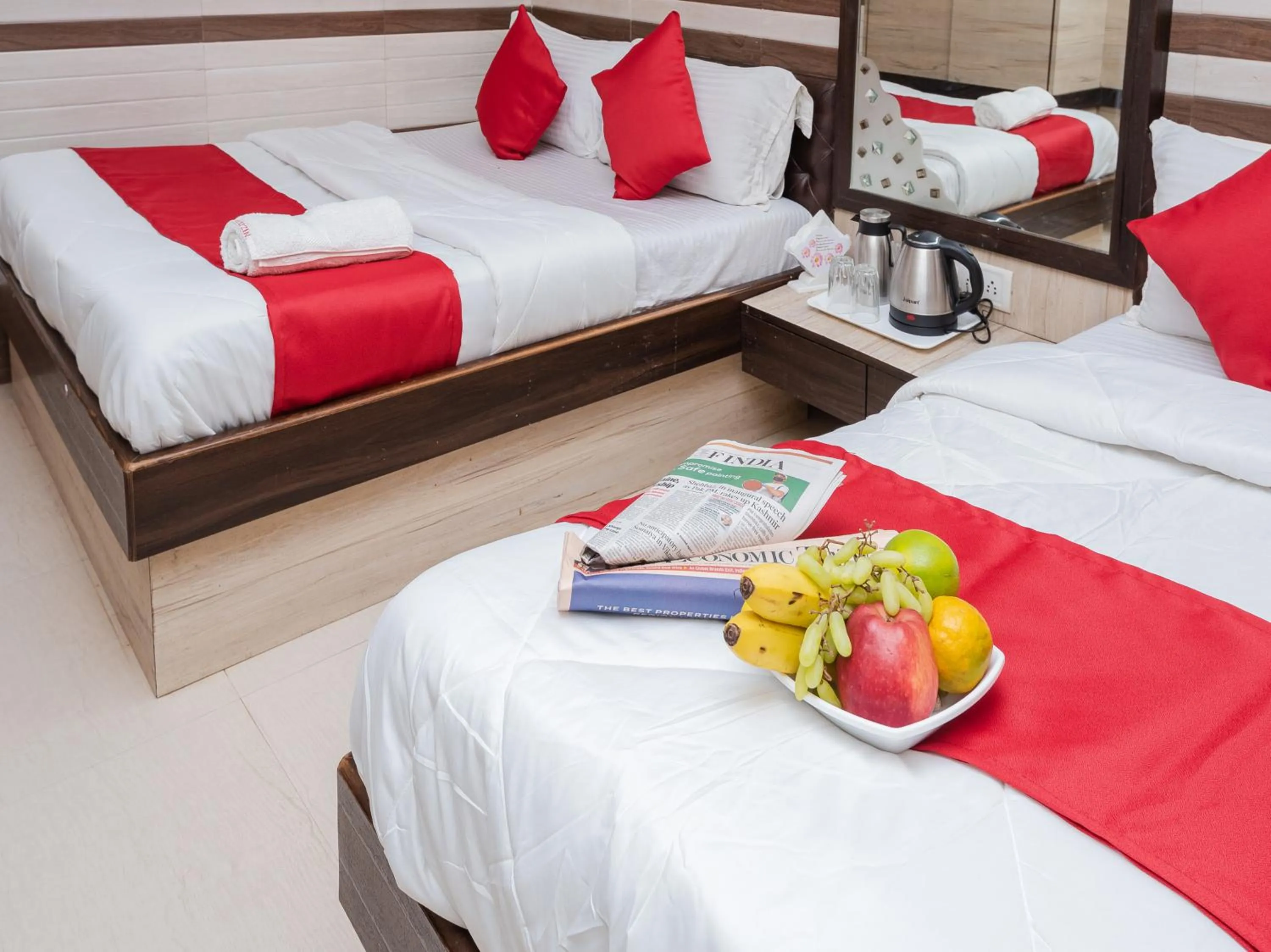 Bed in Hotel Al Moazin