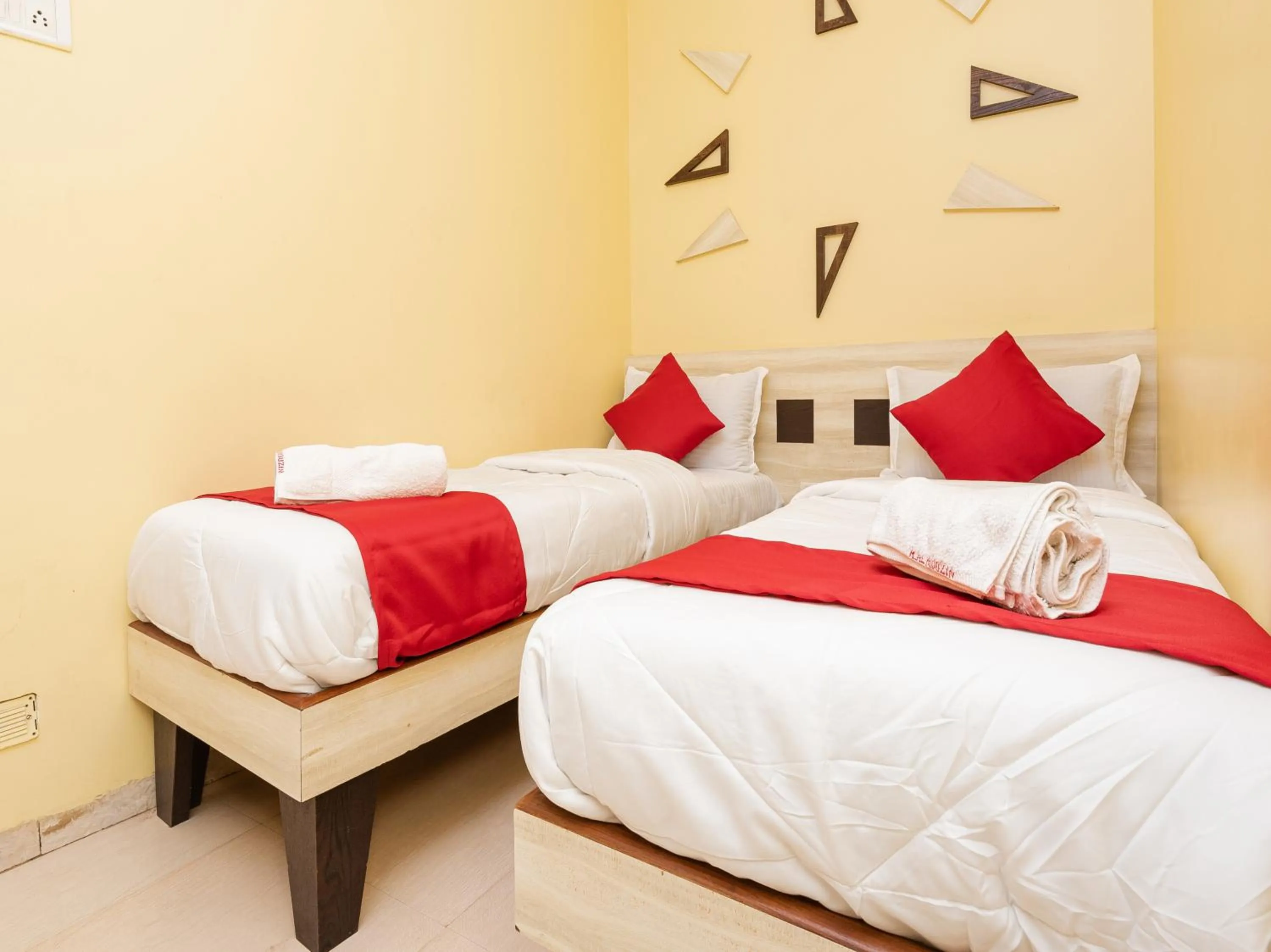 Bed in Hotel Al Moazin