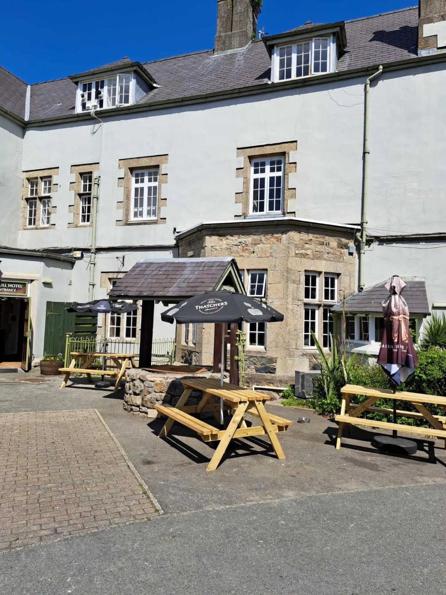 Property building in The Bull Hotel
