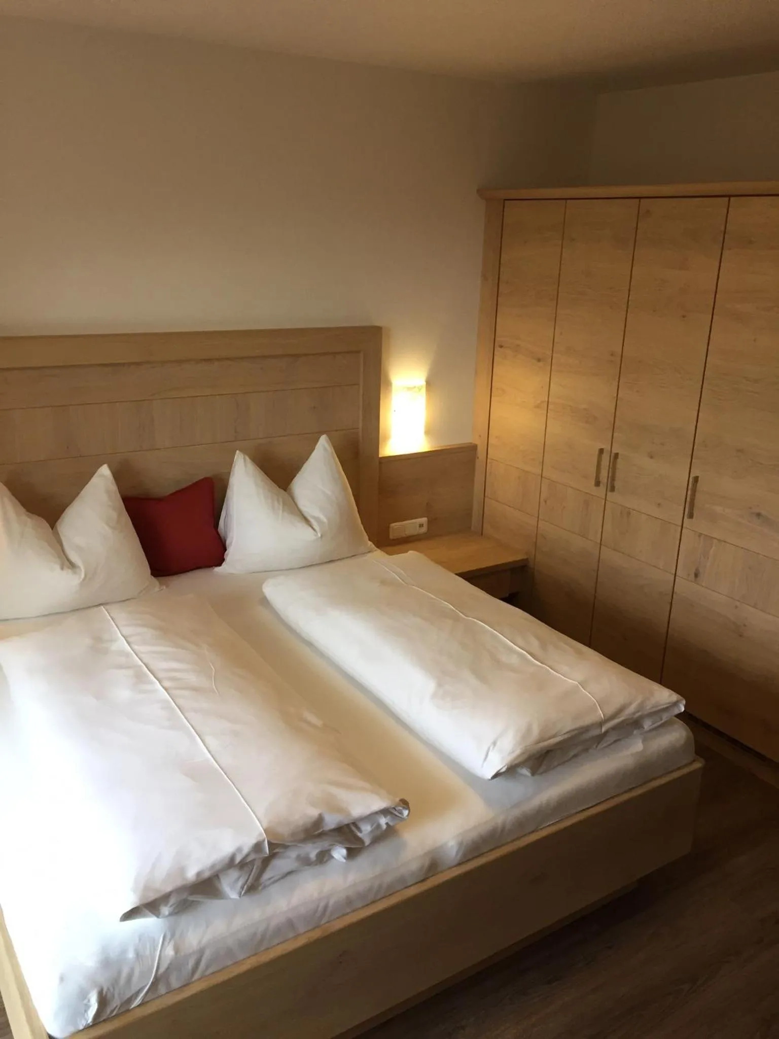 Bed in Hotel Garni Ingeborg