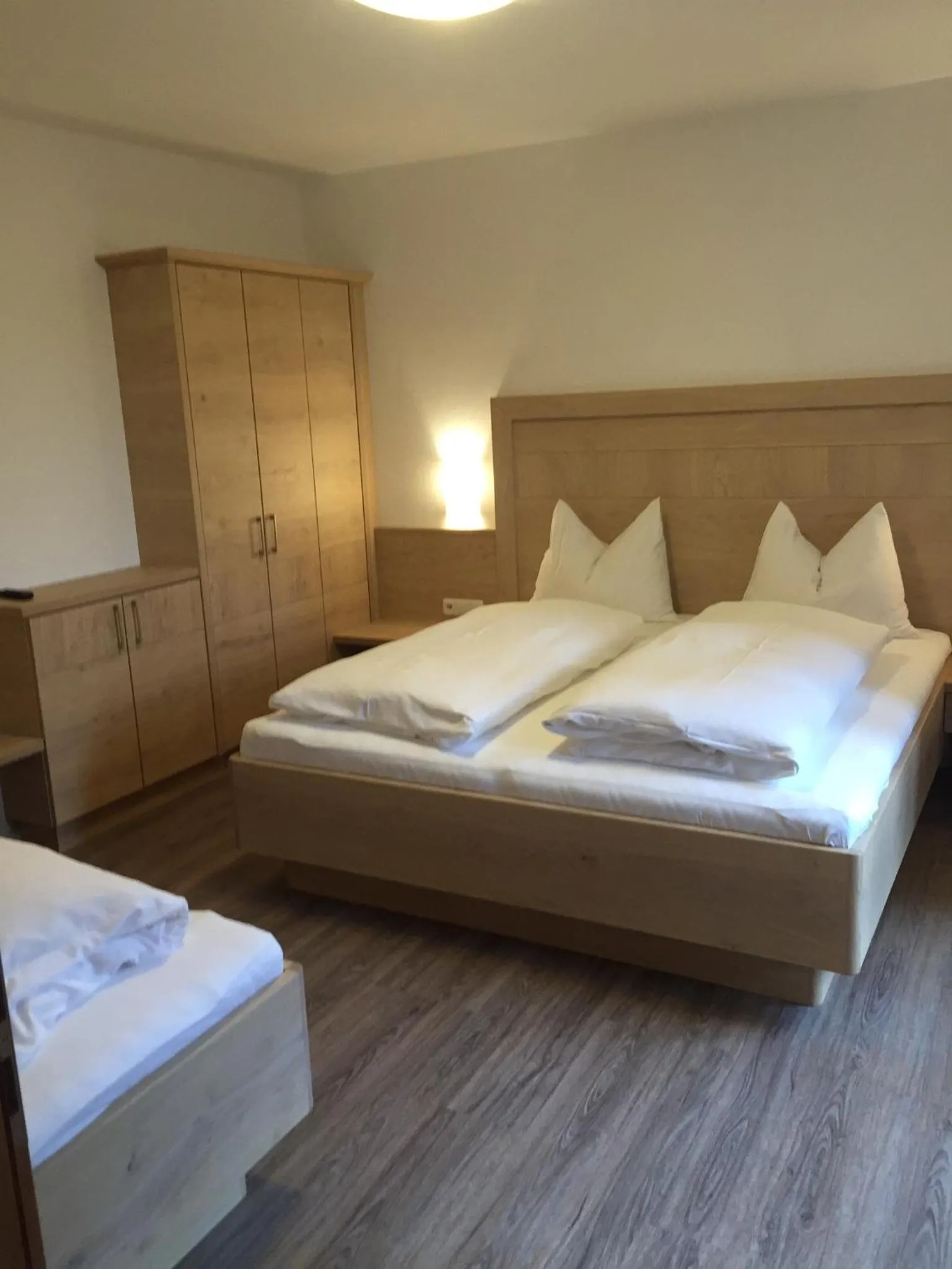 Bed in Hotel Garni Ingeborg