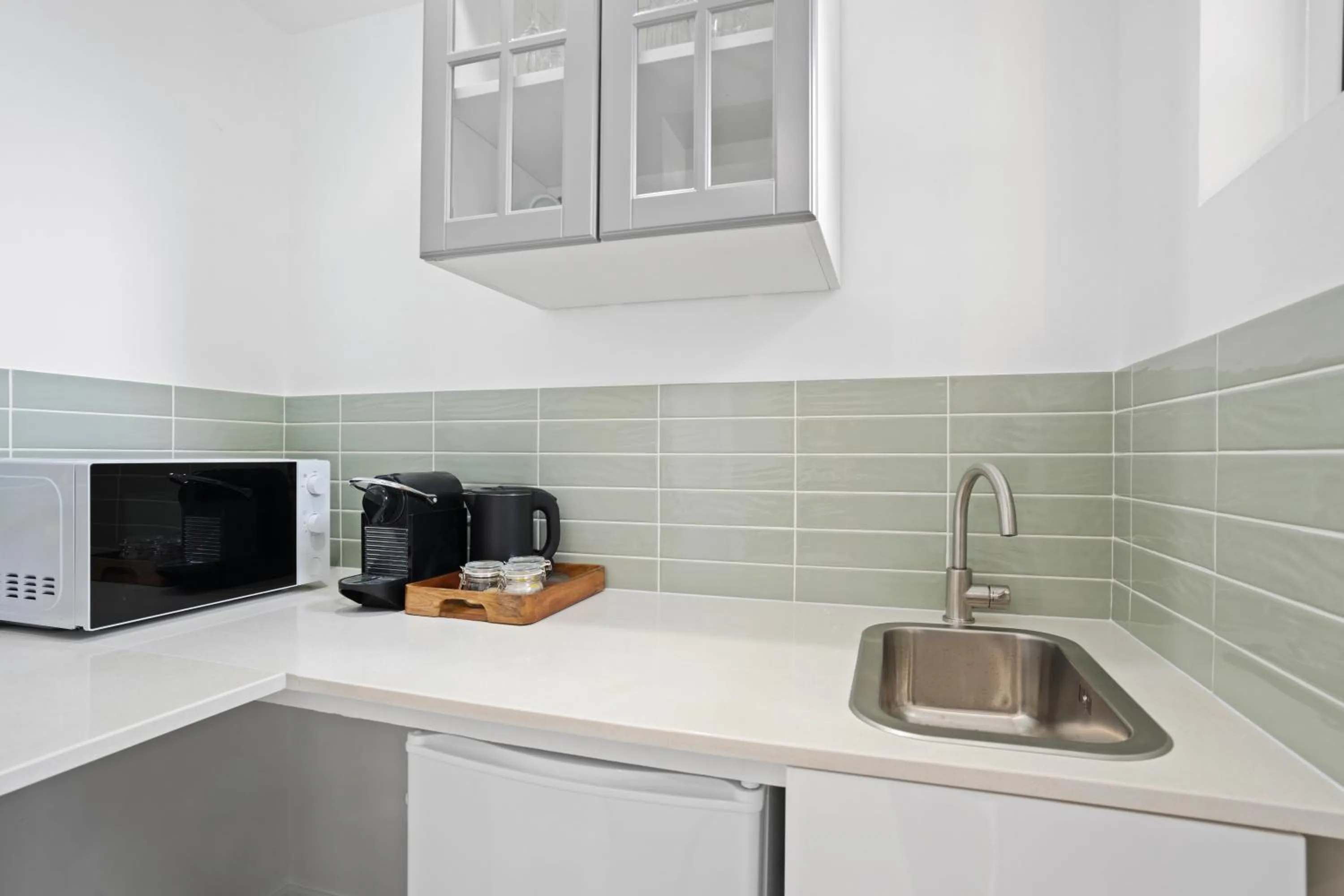 Coffee/tea facilities in The Bay Seychelles Boutique Hotel and Apartments