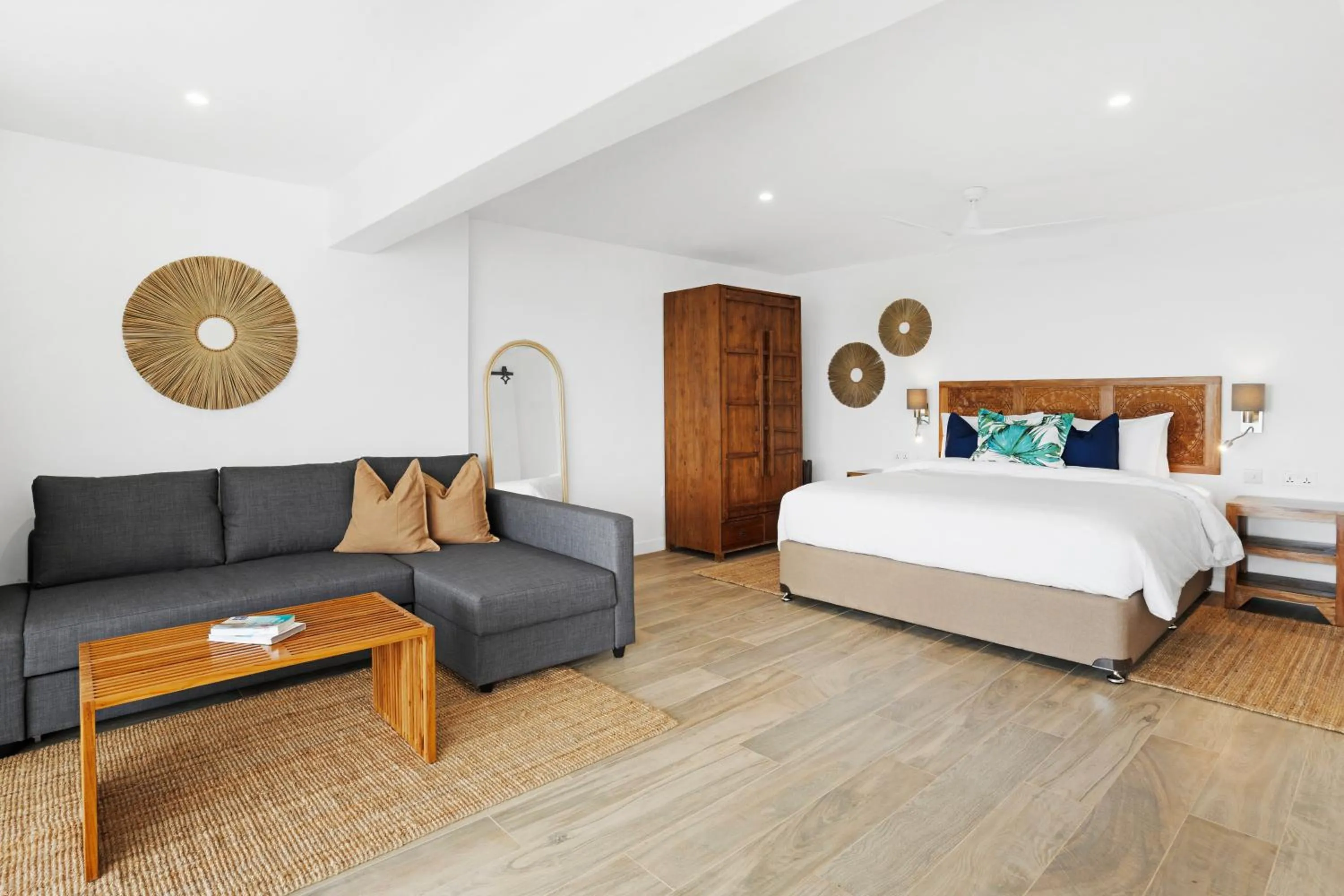 Bed in The Bay Seychelles Boutique Hotel and Apartments