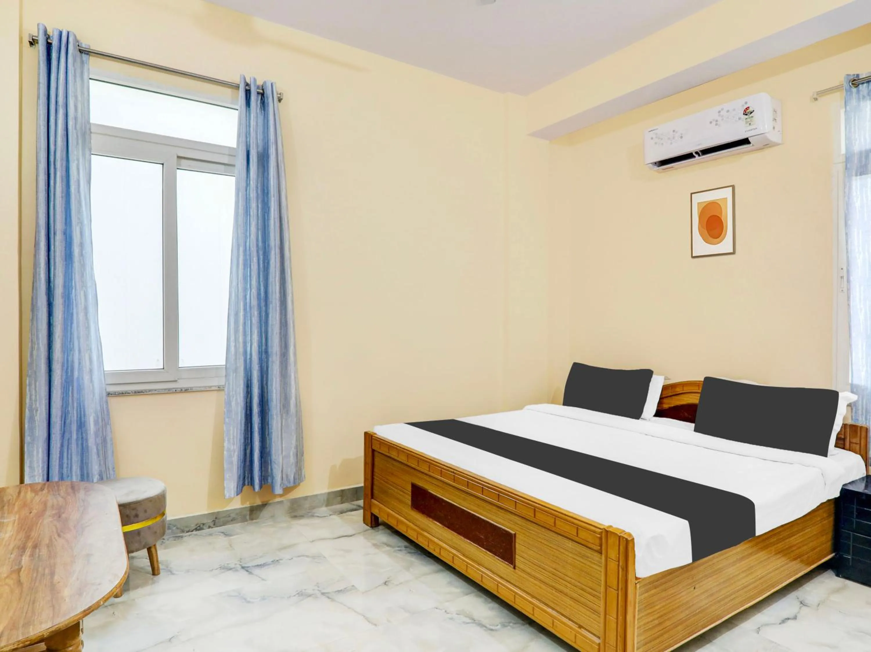 Bedroom, Bed in Hotel O Mellow Space