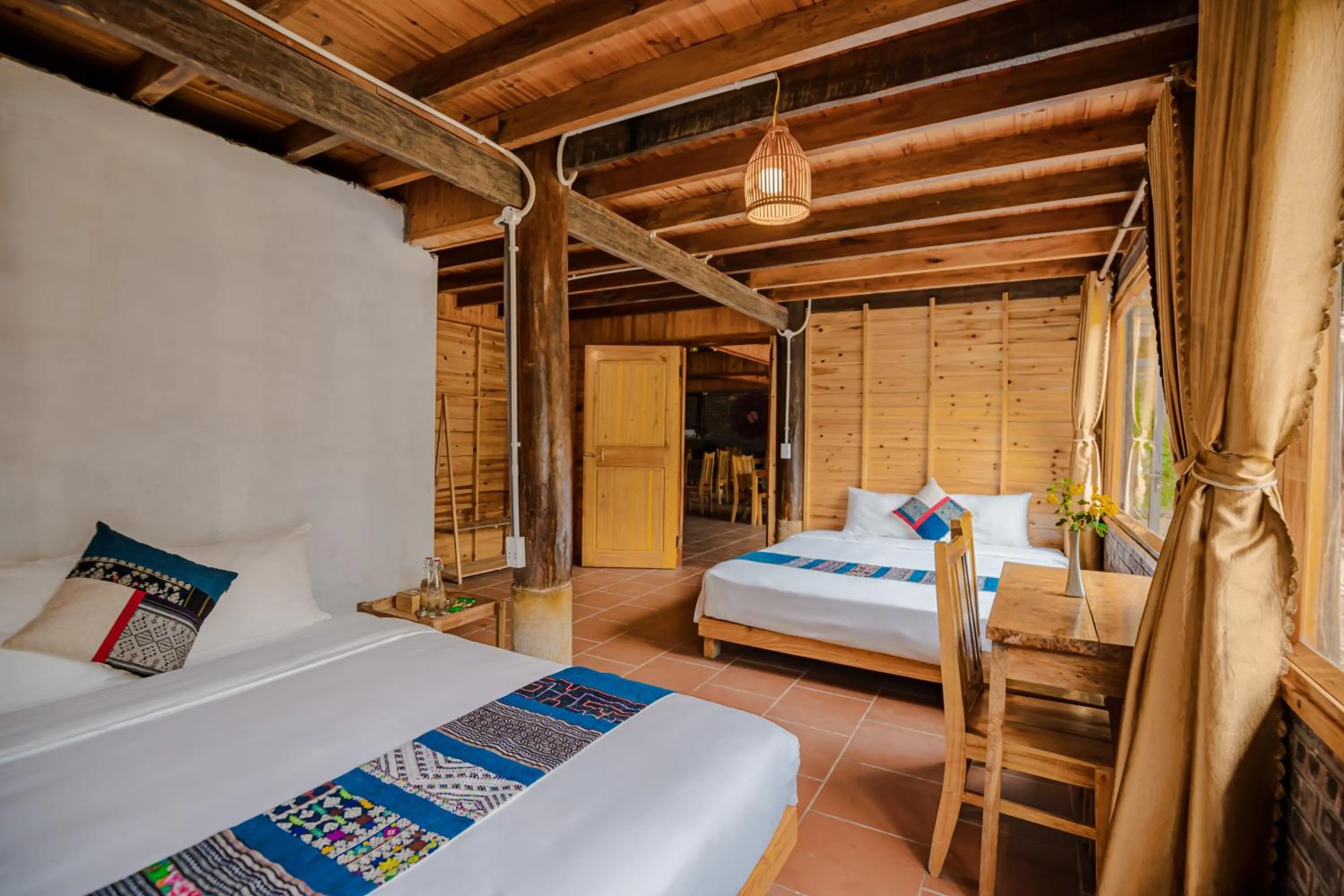 Bedroom in Healing Homestay Sapa