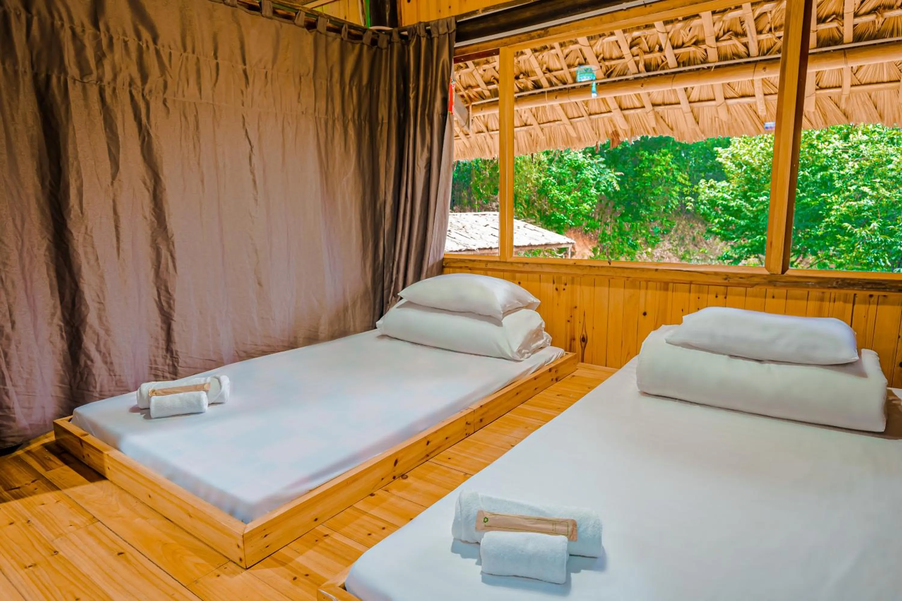 Bed in Healing Homestay Sapa