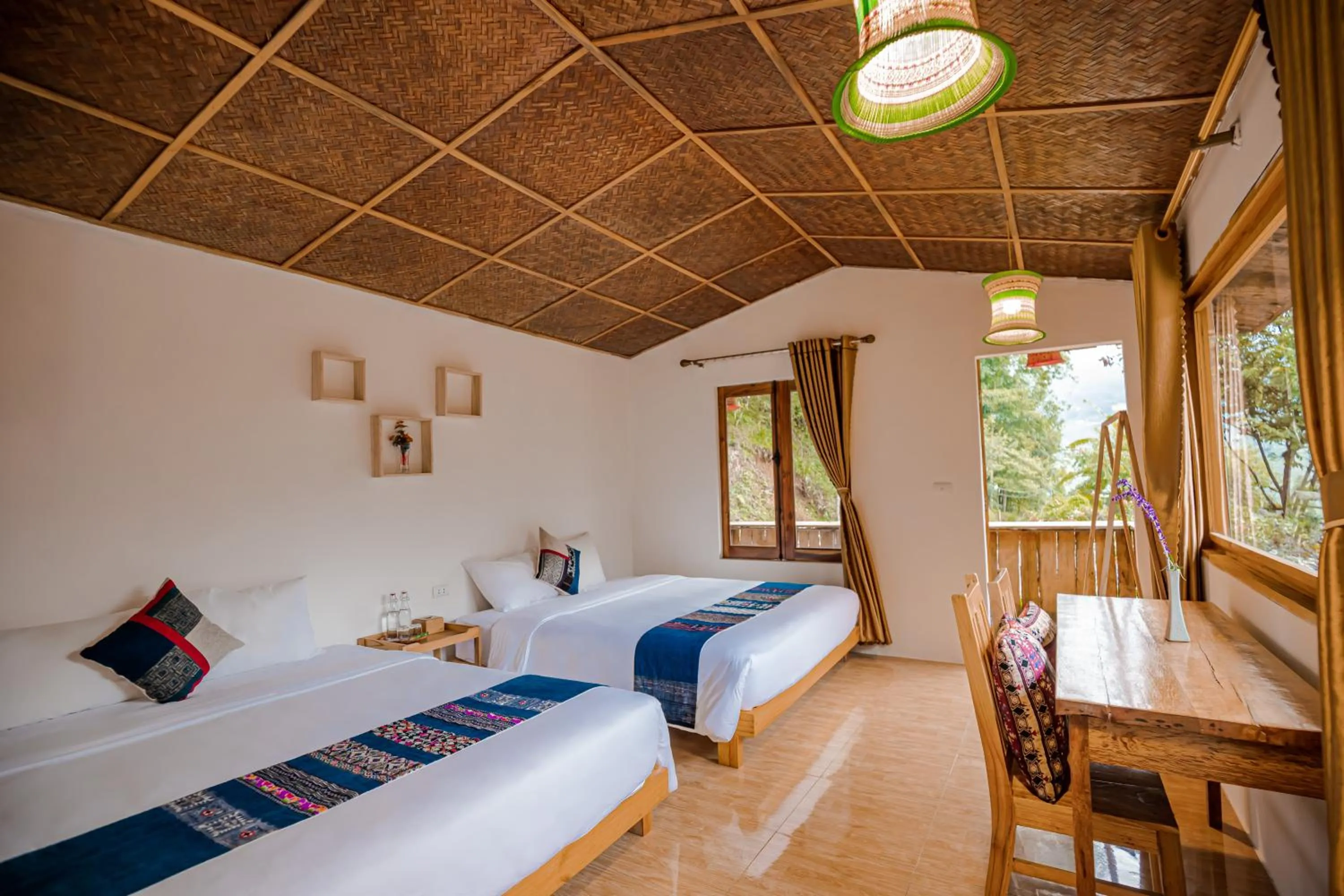 Photo of the whole room in Healing Homestay Sapa