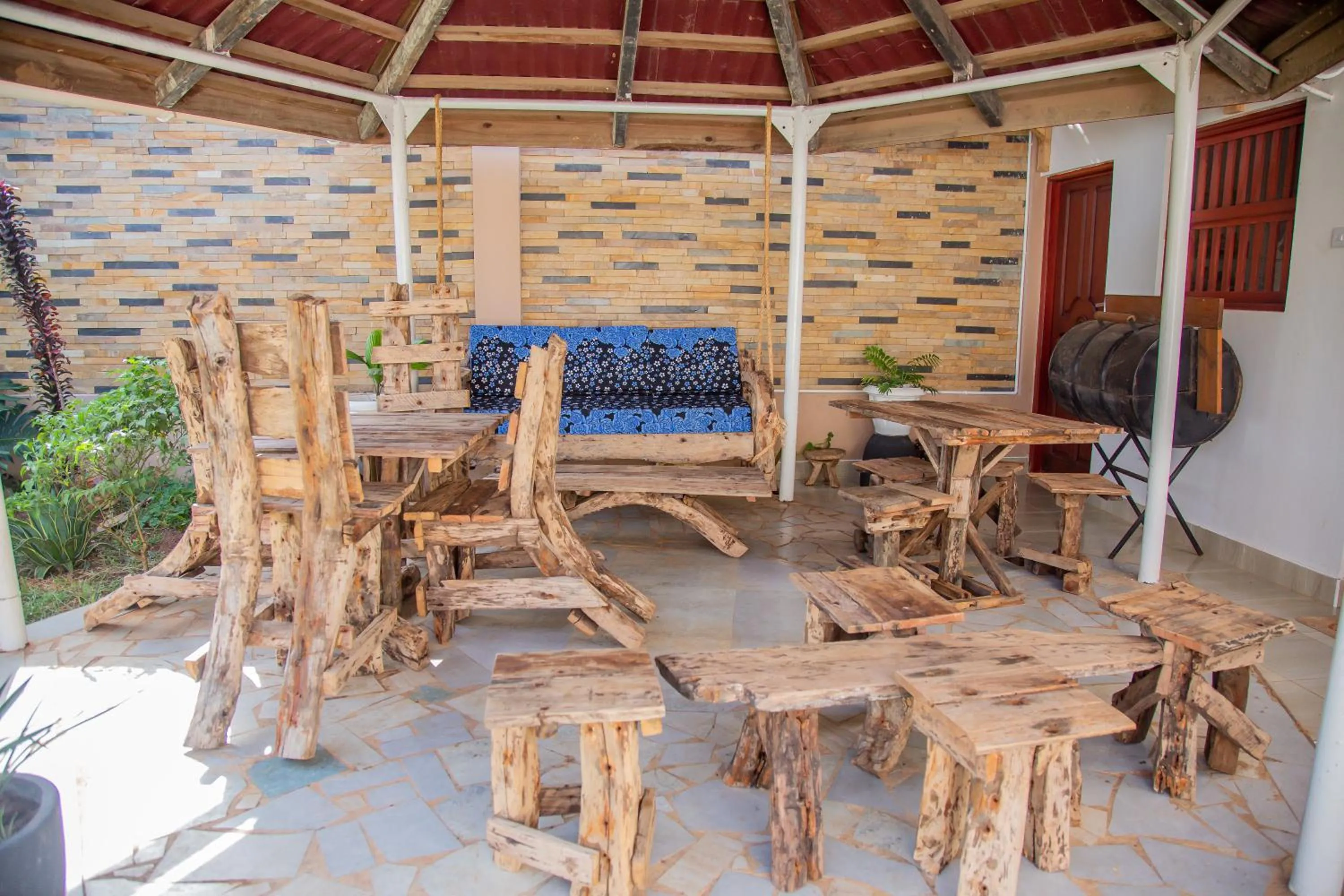 Patio in La Casa Preciosa in Tanga
