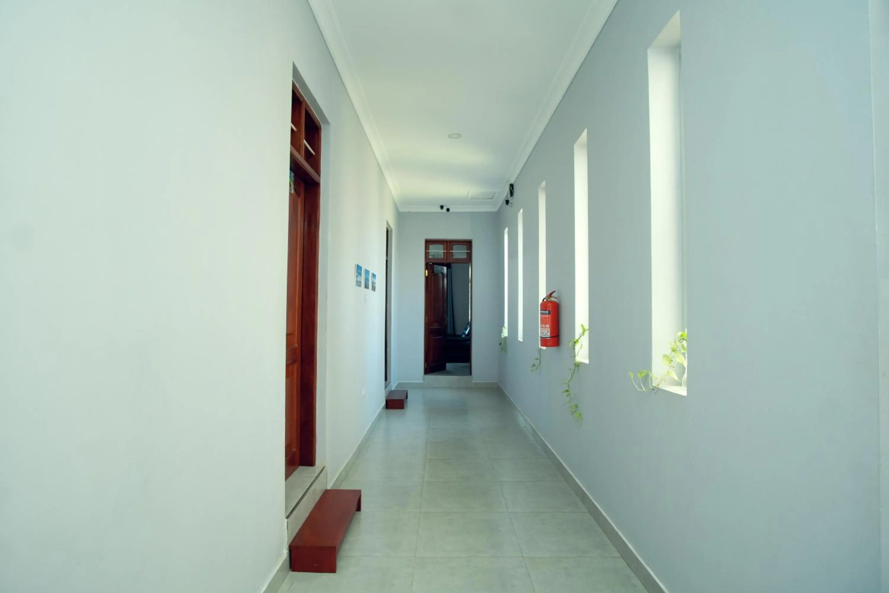 Inner courtyard view in La Casa Preciosa in Tanga